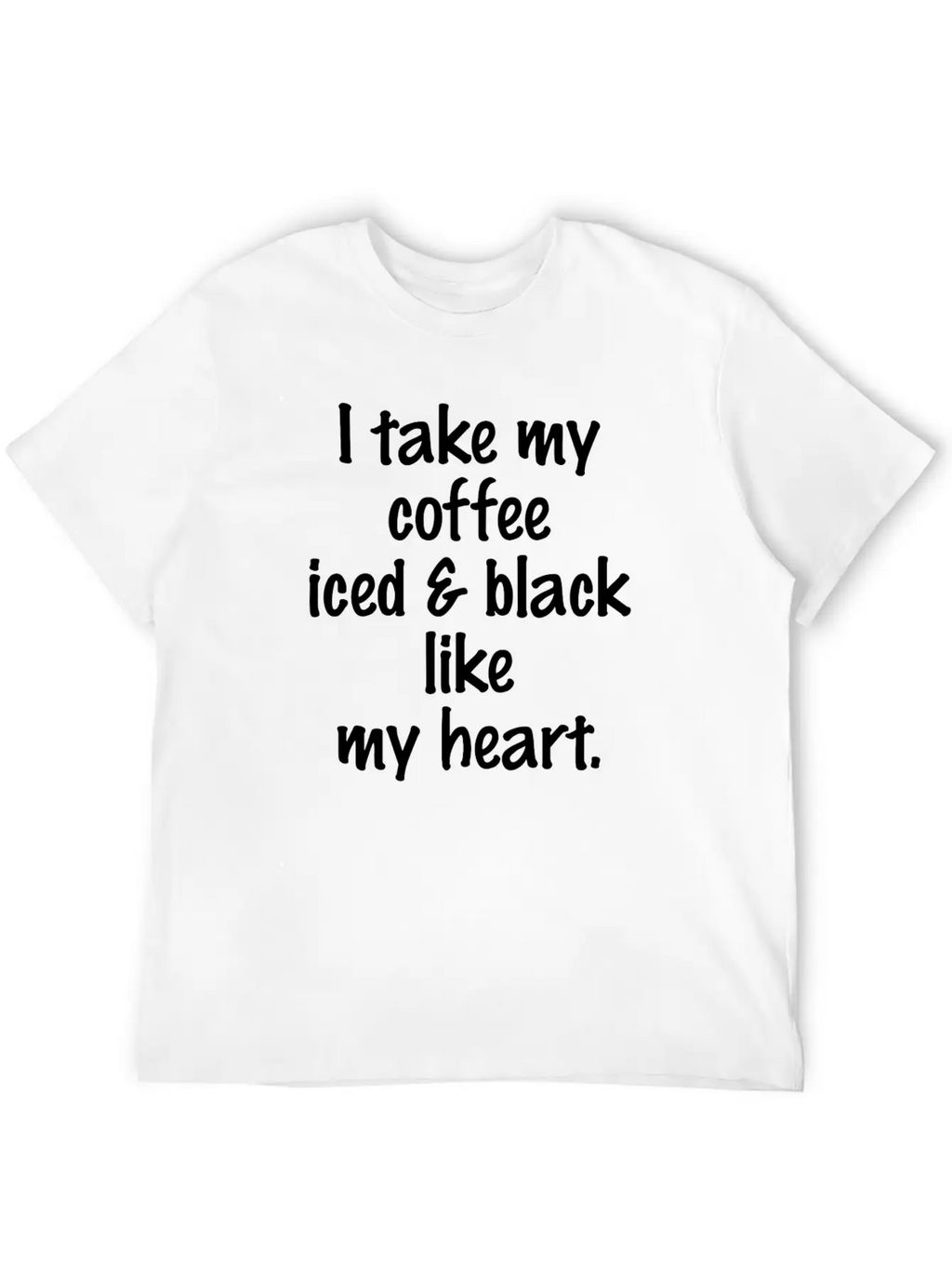 ICED AND BLACK Essential Cotton Tee For Daily Outfits – Unisex Style
