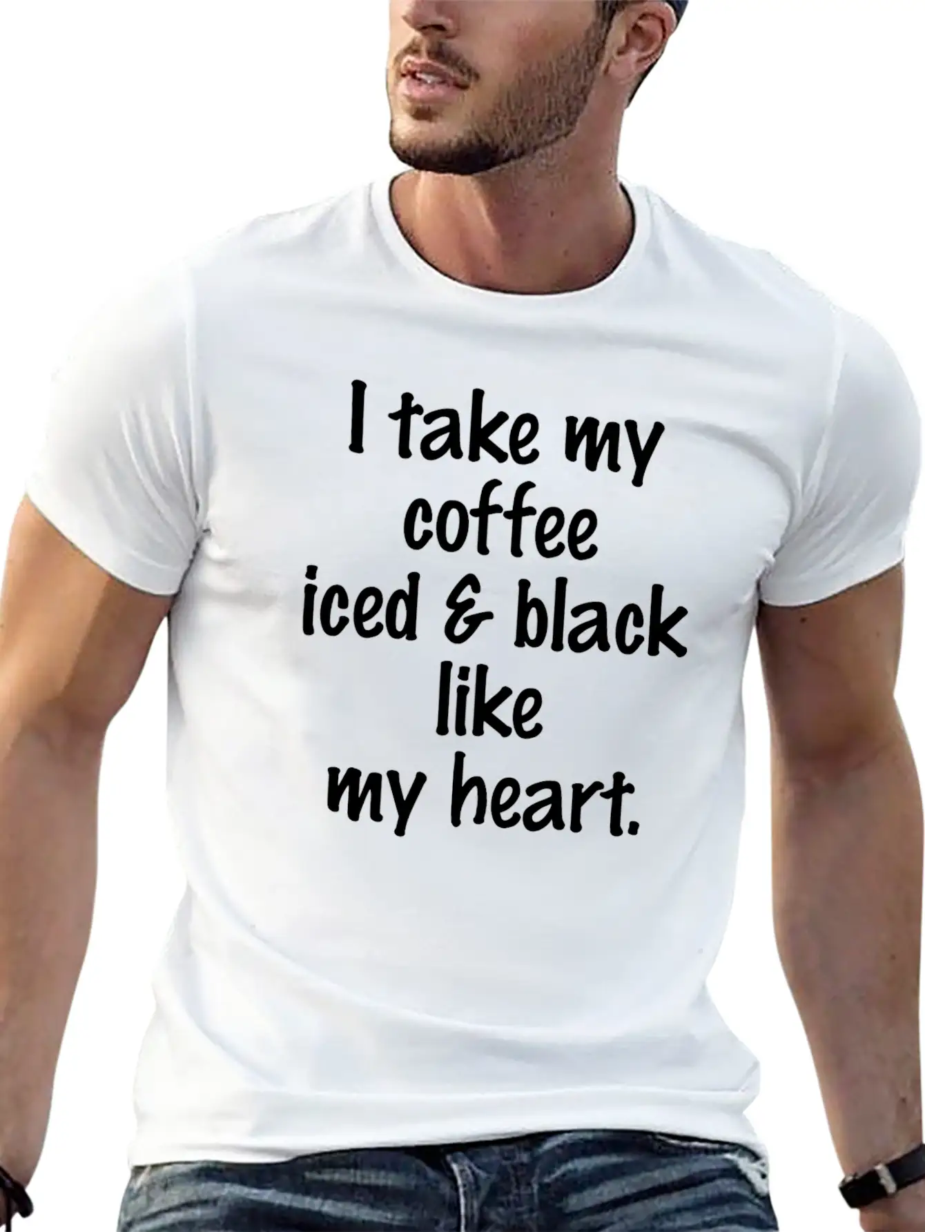 ICED AND BLACK Essential Cotton Tee For Daily Outfits – Unisex Style