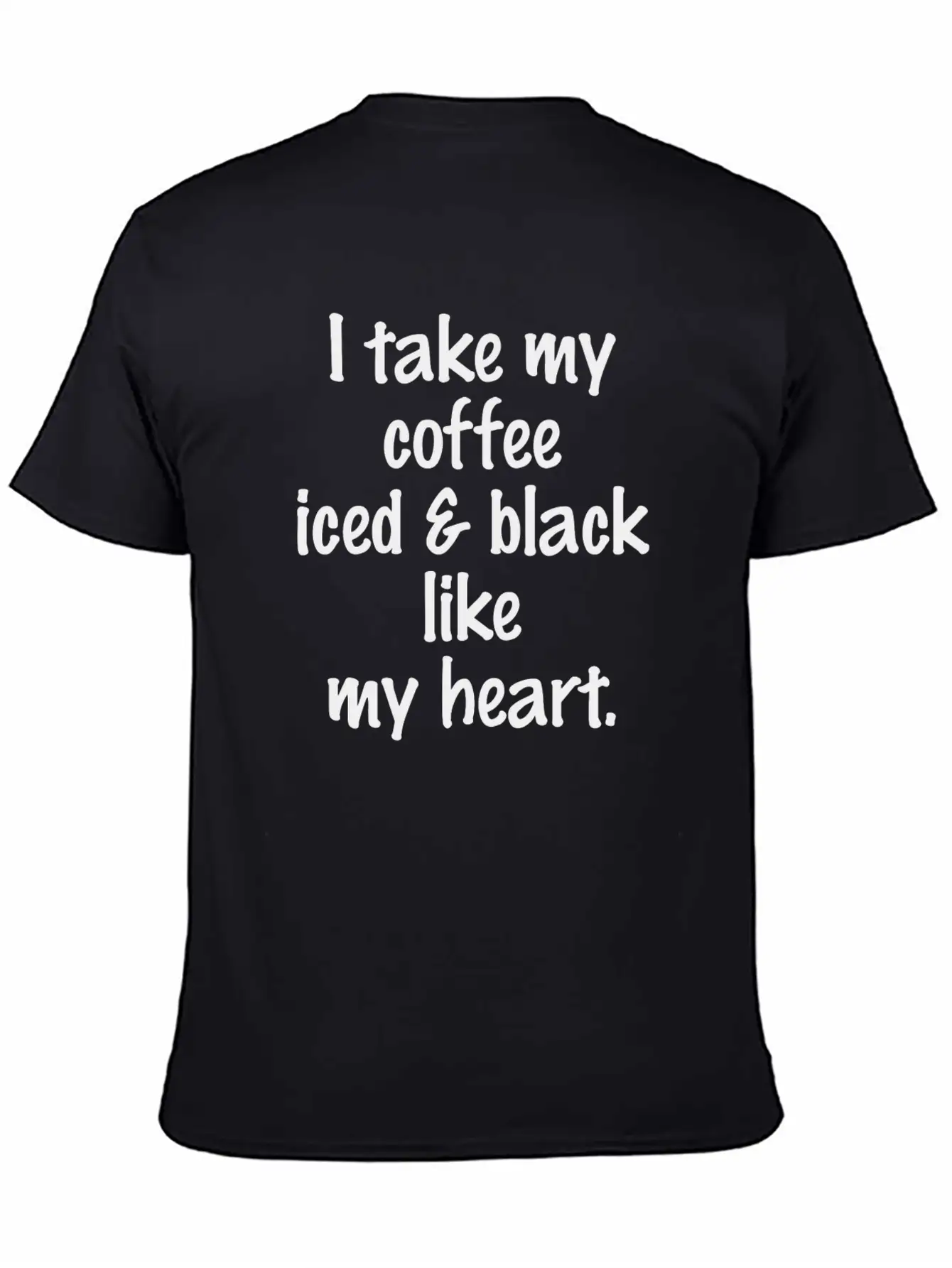 ICED AND BLACK Essential Cotton Tee For Daily Outfits – Unisex Style
