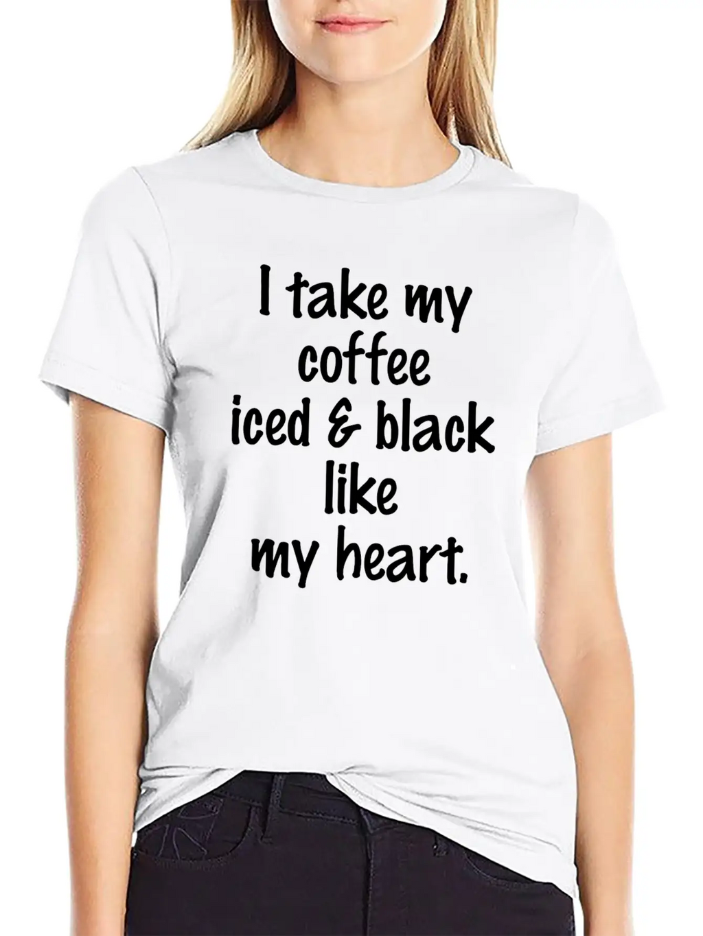 ICED AND BLACK Essential Cotton Tee For Daily Outfits – Unisex Style
