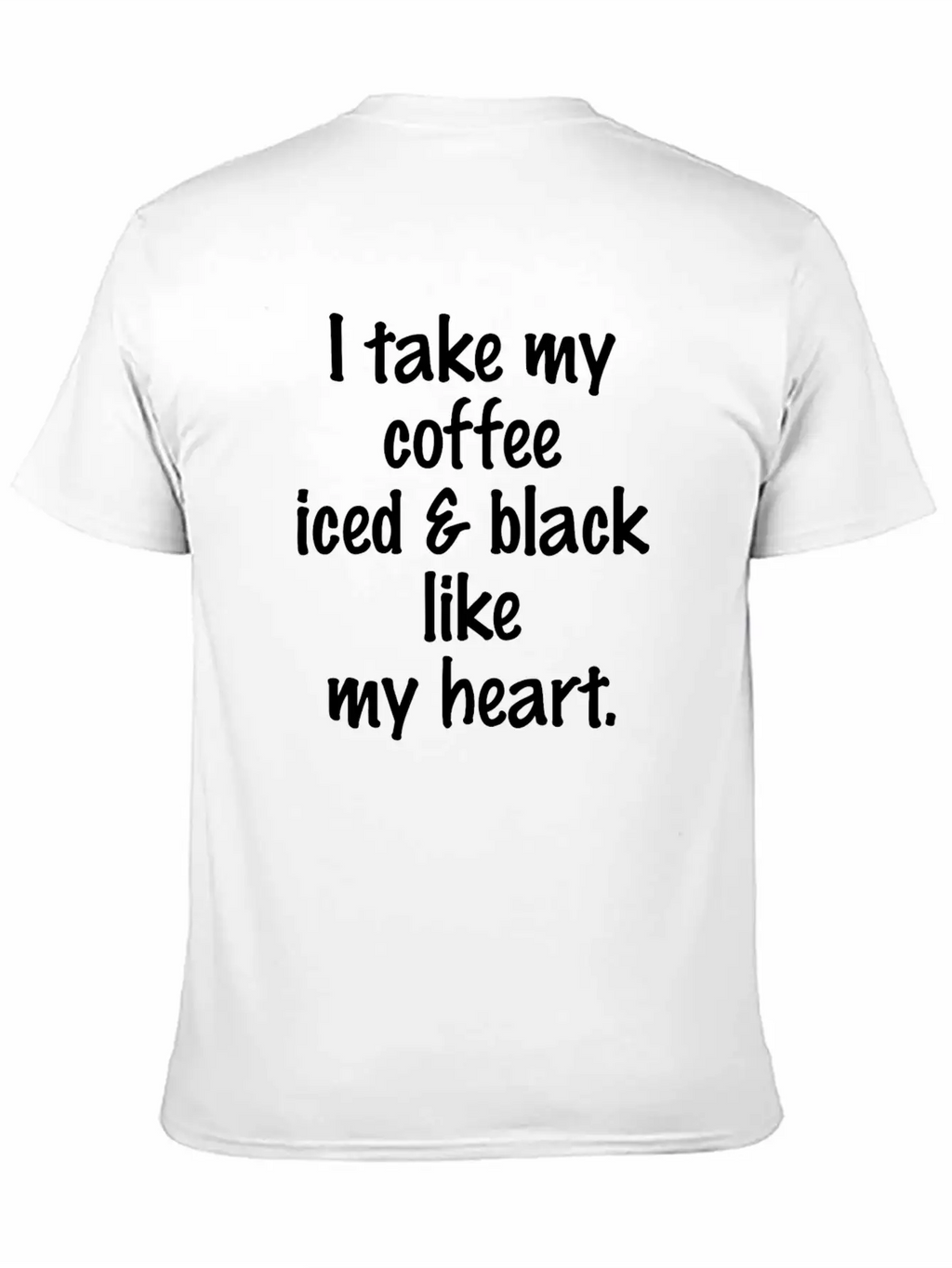 ICED AND BLACK Essential Cotton Tee For Daily Outfits – Unisex Style