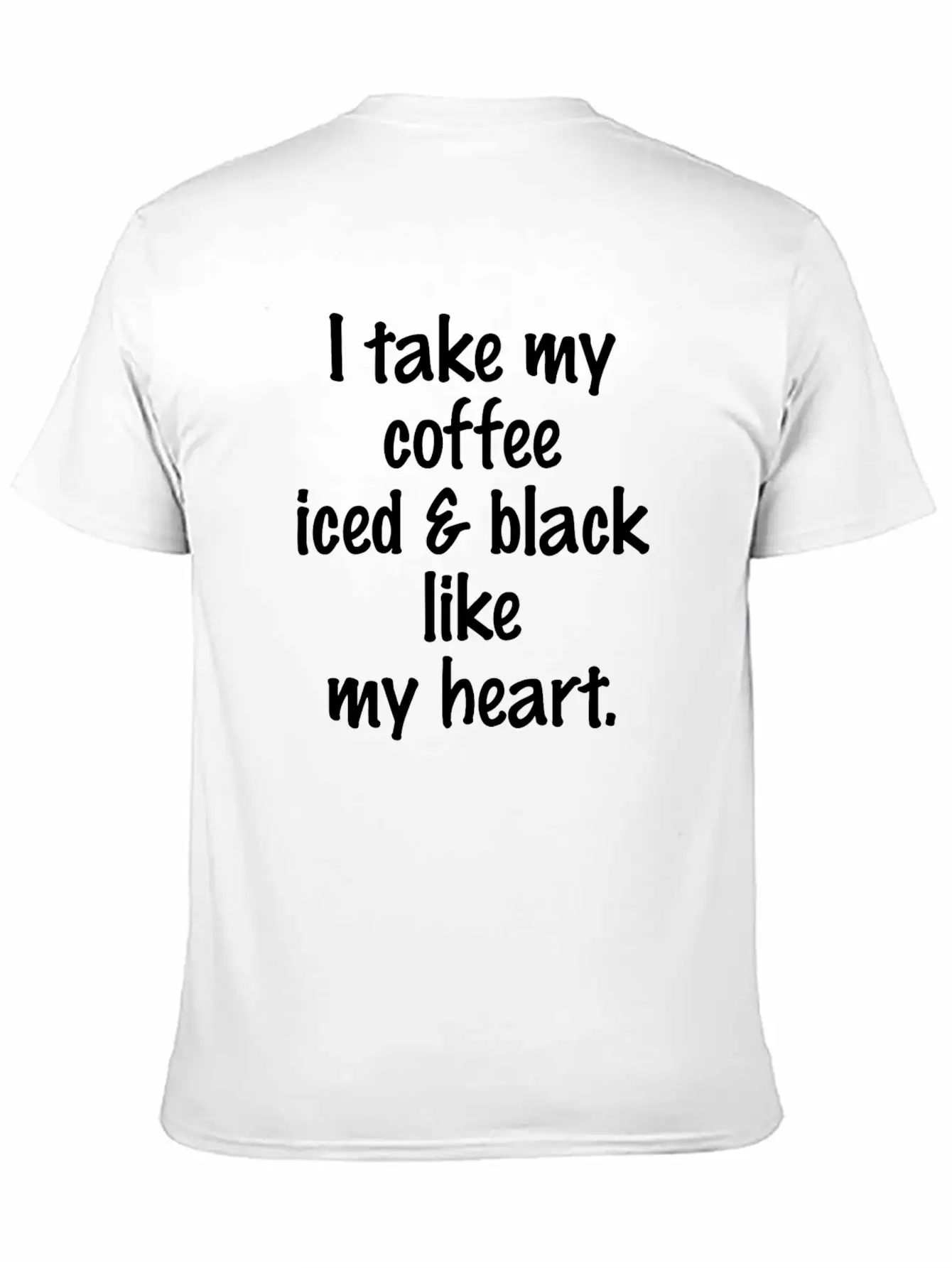 ICED AND BLACK Essential Cotton Tee For Daily Outfits – Unisex Style