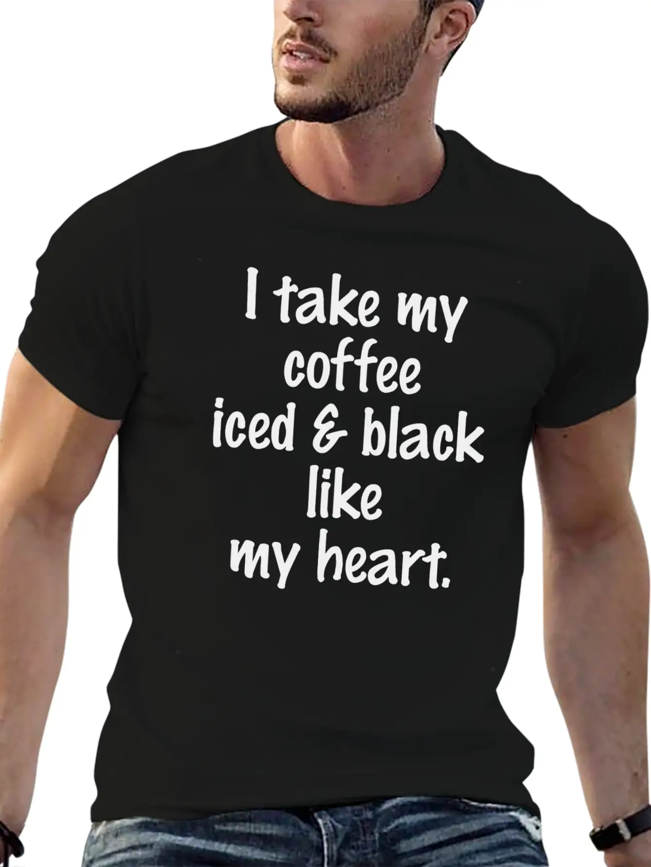 ICED AND BLACK Essential Cotton Tee For Daily Outfits – Unisex Style