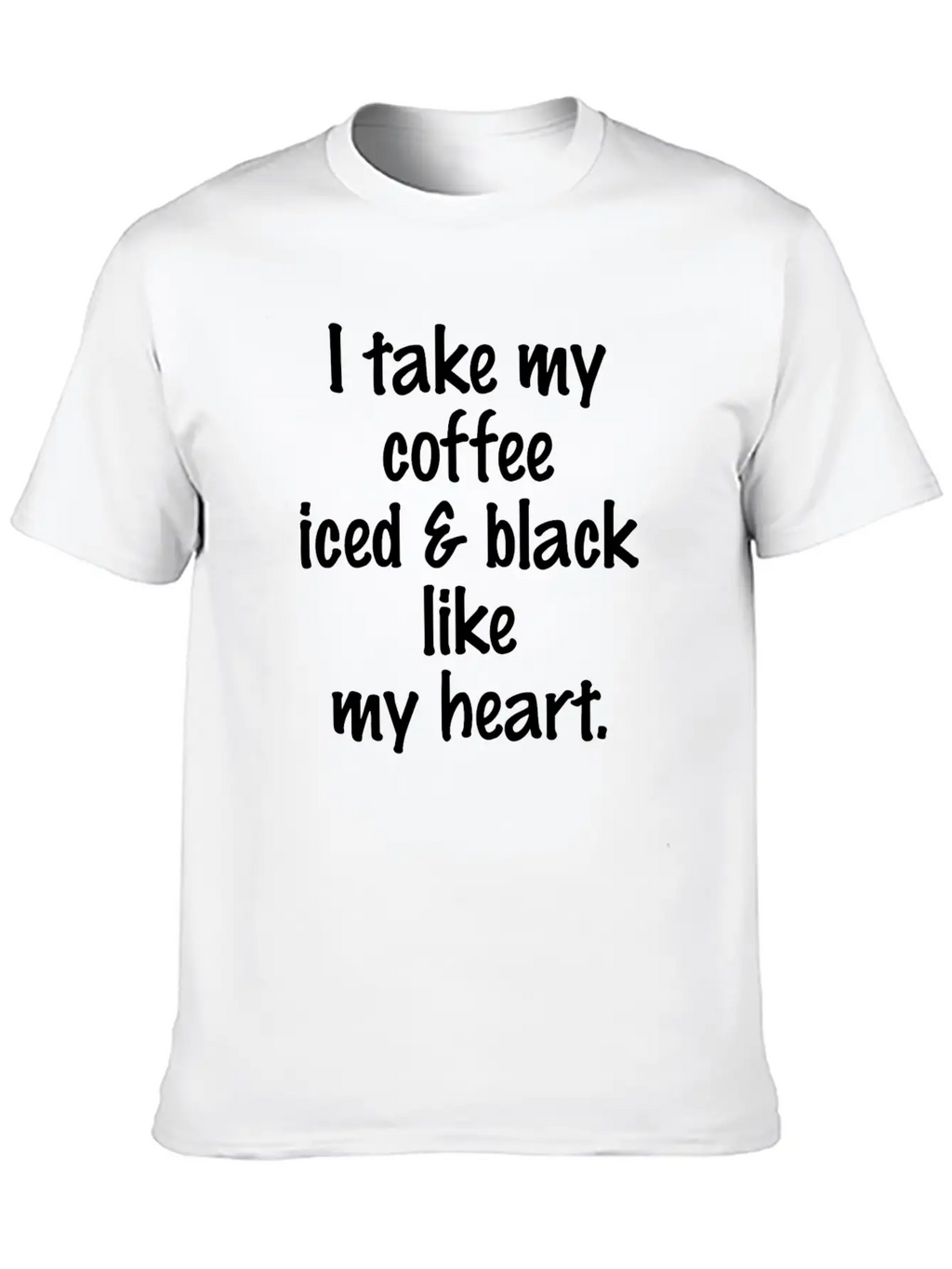 ICED AND BLACK Essential Cotton Tee For Daily Outfits – Unisex Style