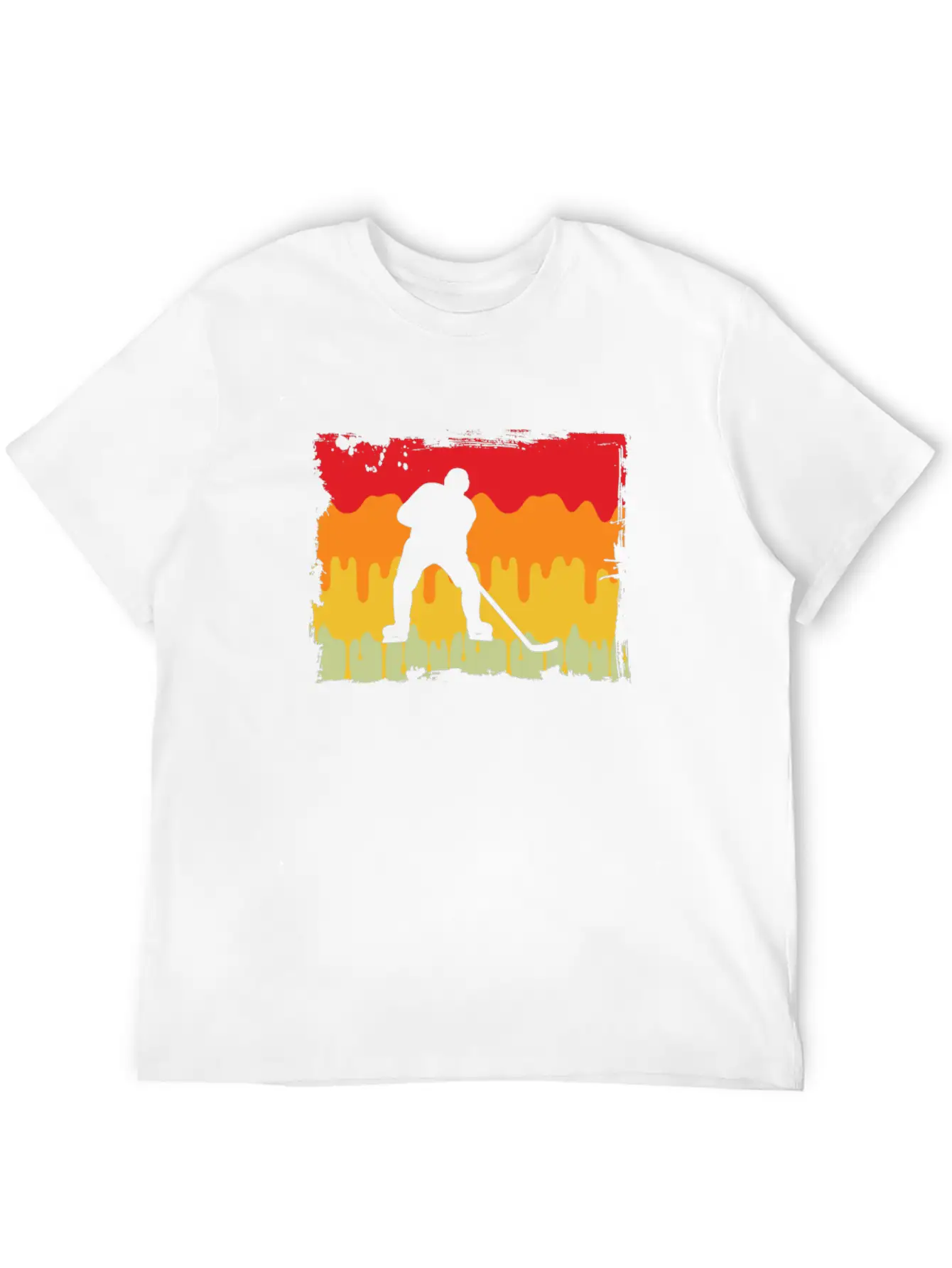 Icehockey Retro Relaxed Everyday Tee – Lightweight And Durable Cotton