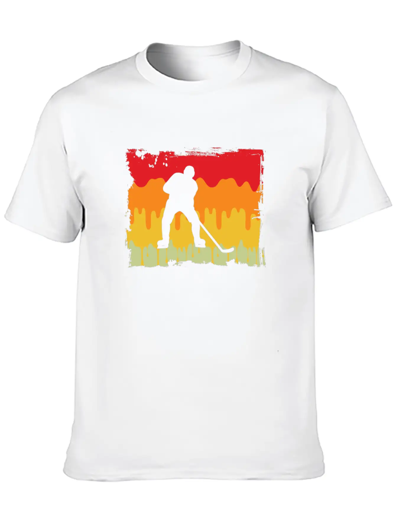 Icehockey Retro Relaxed Everyday Tee – Lightweight And Durable Cotton
