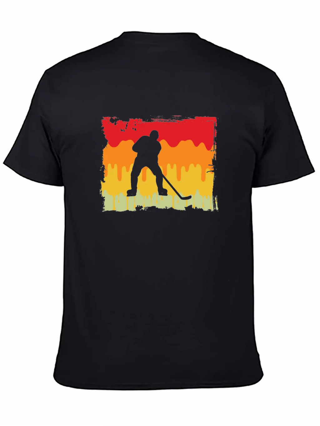 Icehockey Retro Relaxed Everyday Tee – Lightweight And Durable Cotton