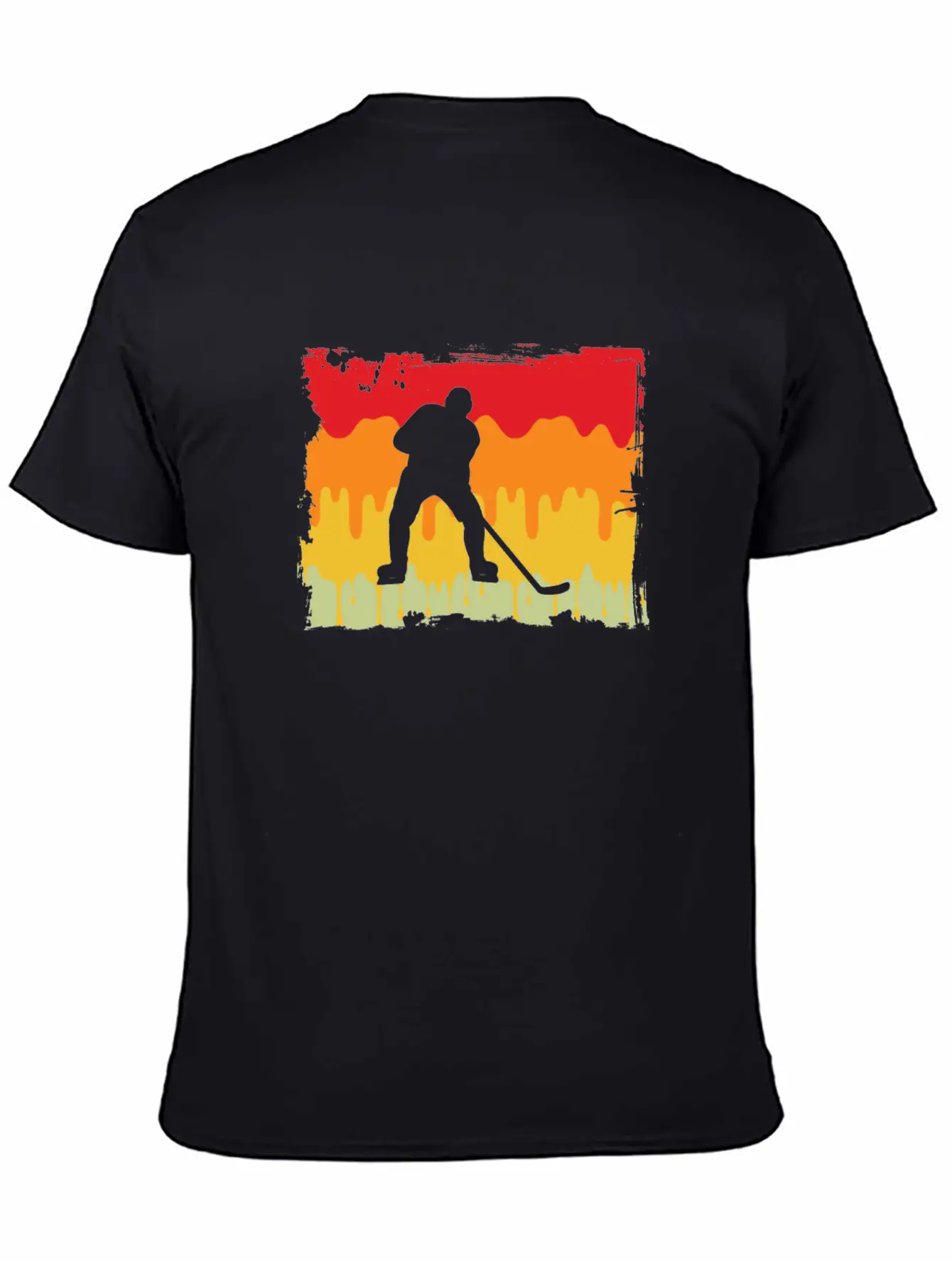 Icehockey Retro Relaxed Everyday Tee – Lightweight And Durable Cotton