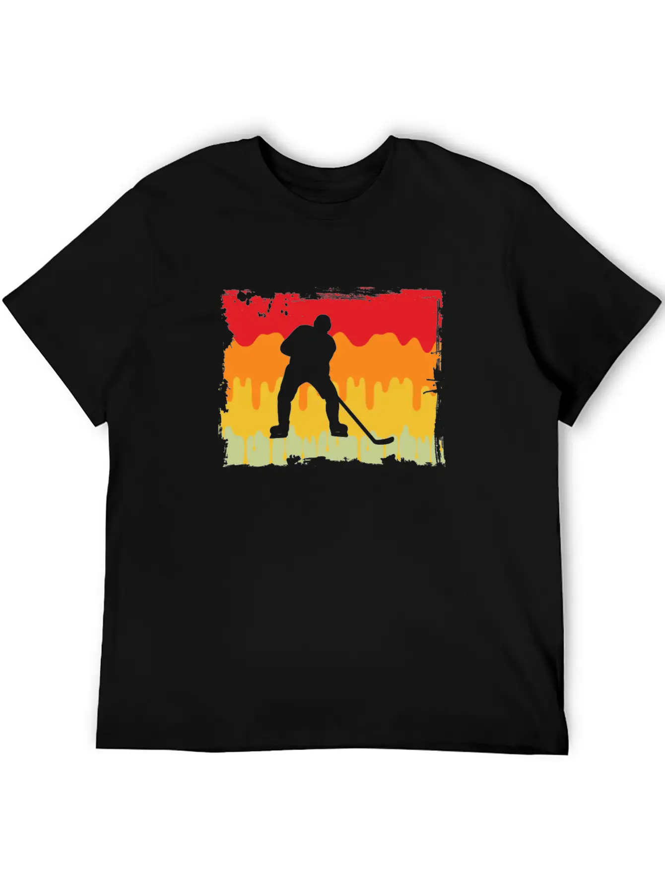 Icehockey Retro Relaxed Everyday Tee – Lightweight And Durable Cotton