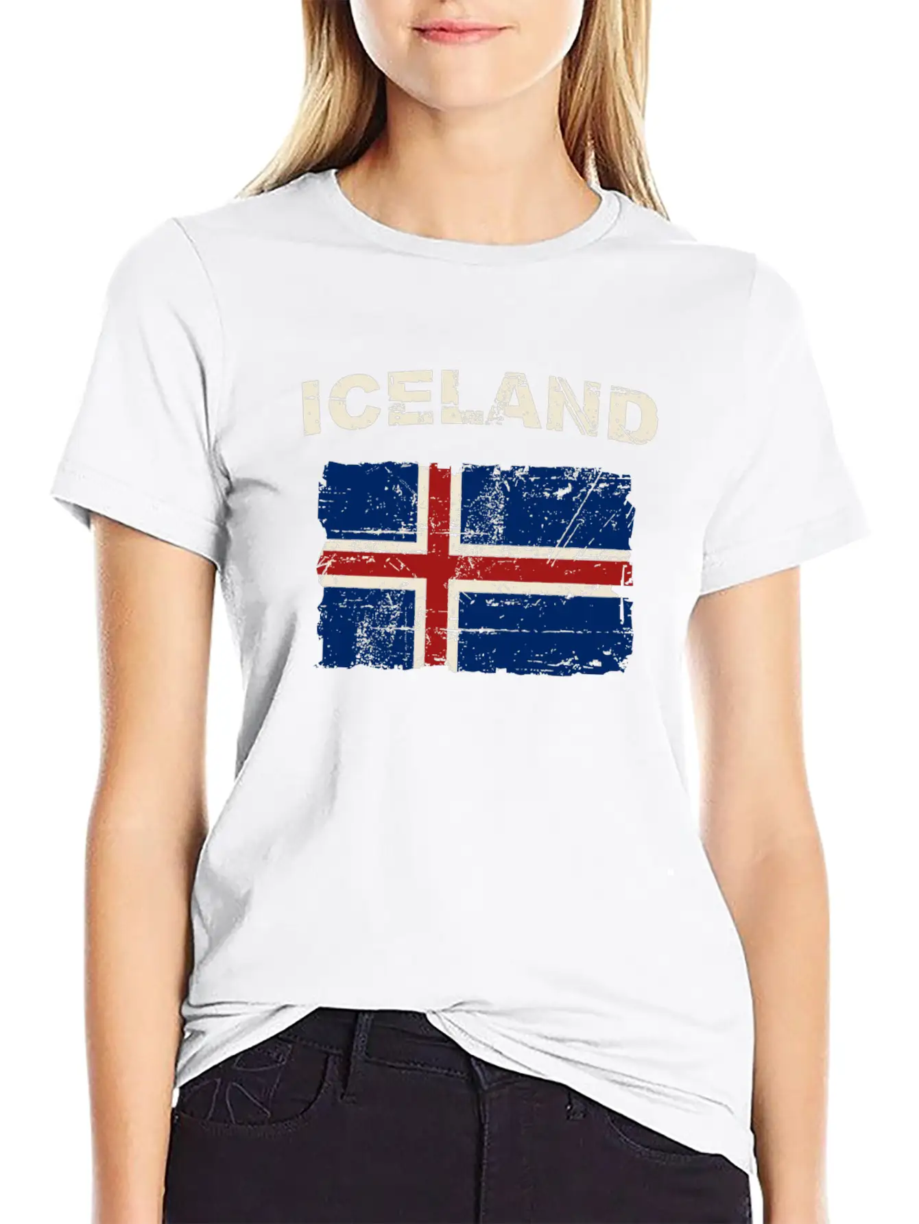Iceland Flag Classic Cotton Tee – Unisex Comfort For Any Season