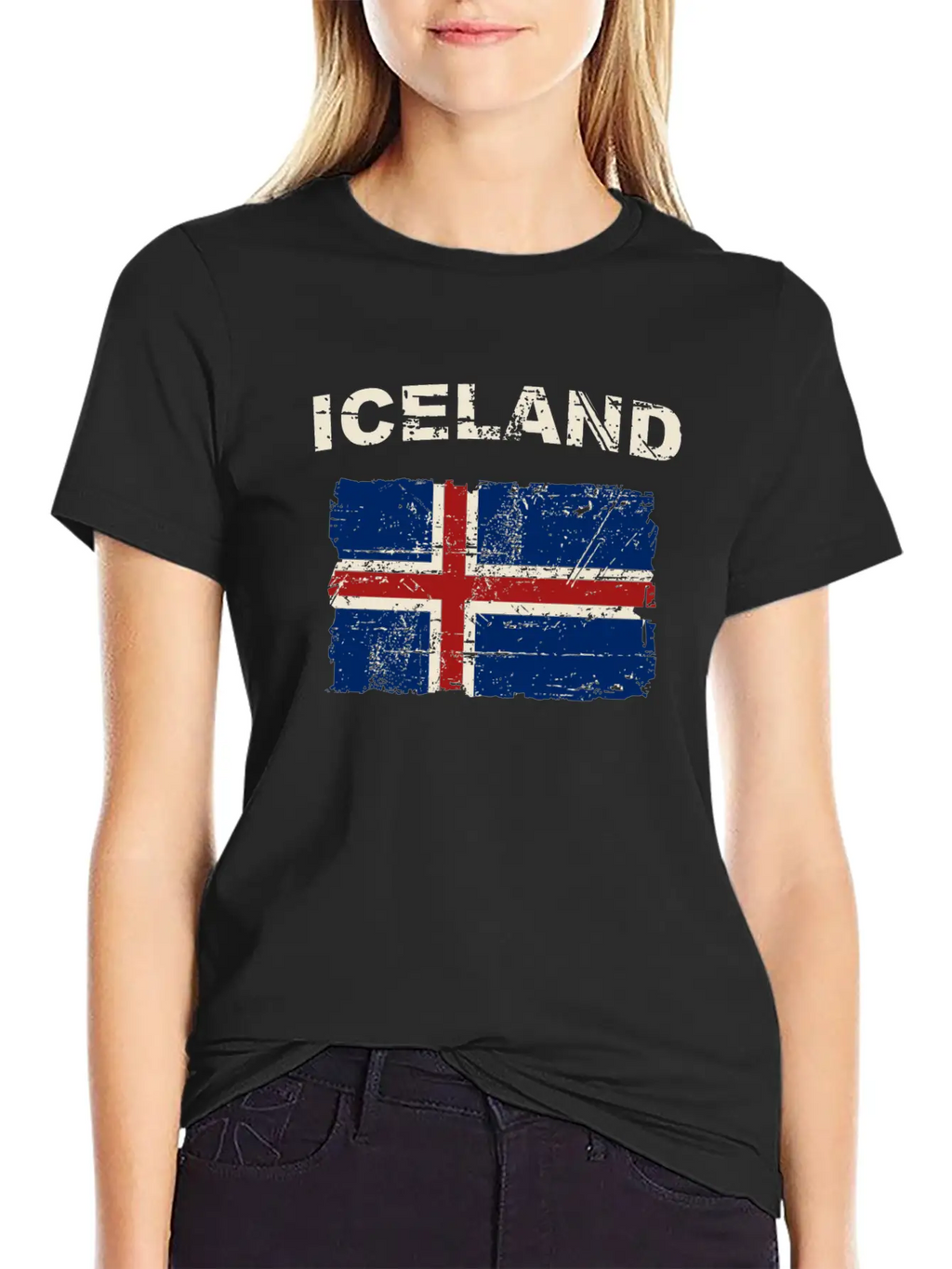 Iceland Flag Classic Cotton Tee – Unisex Comfort For Any Season