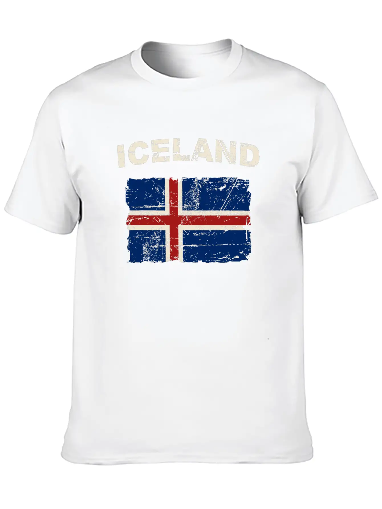 Iceland Flag Classic Cotton Tee – Unisex Comfort For Any Season