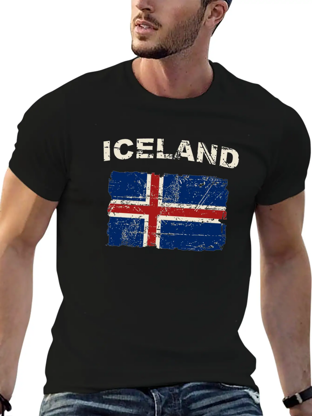 Iceland Flag Classic Cotton Tee – Unisex Comfort For Any Season