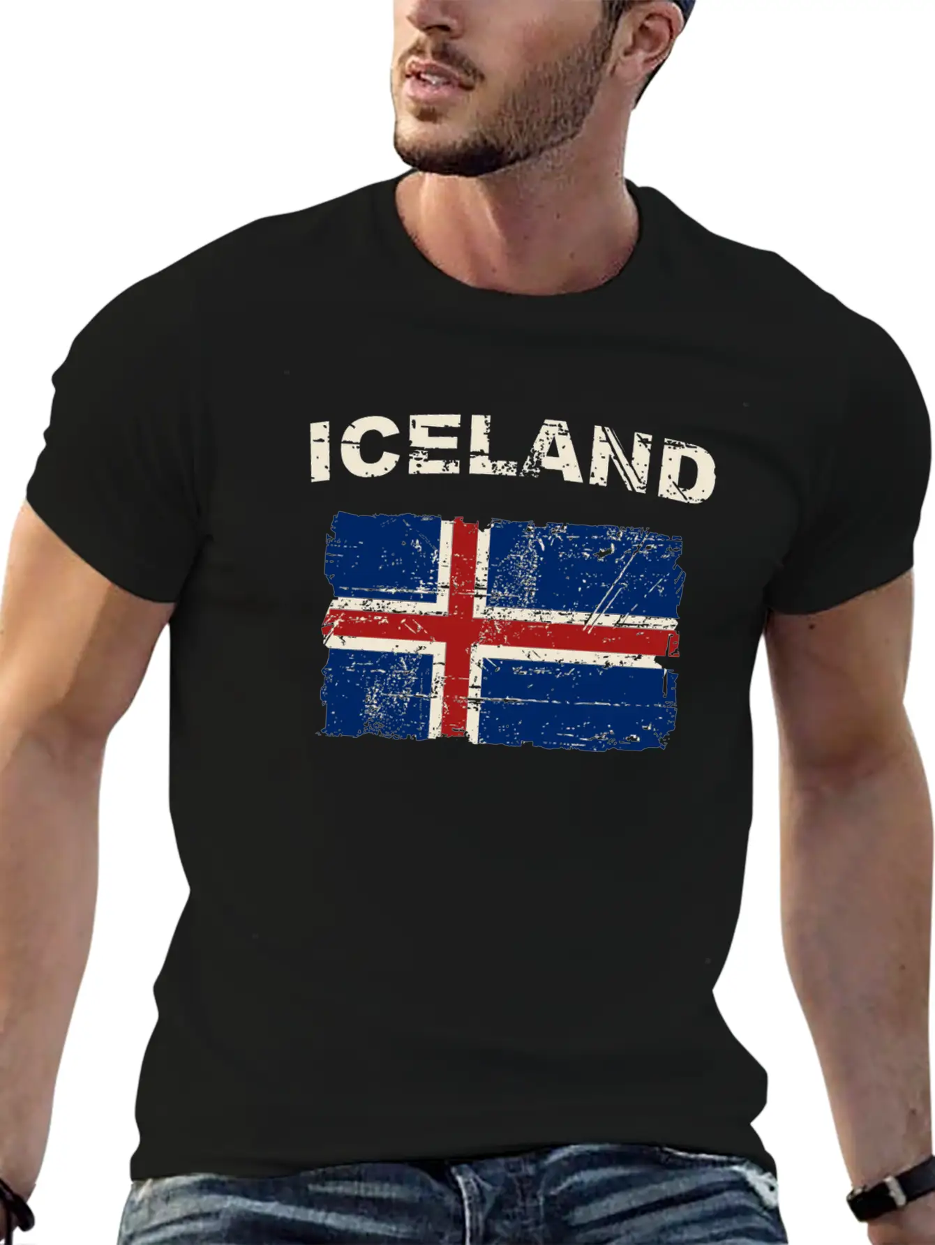 Iceland Flag Classic Cotton Tee – Unisex Comfort For Any Season