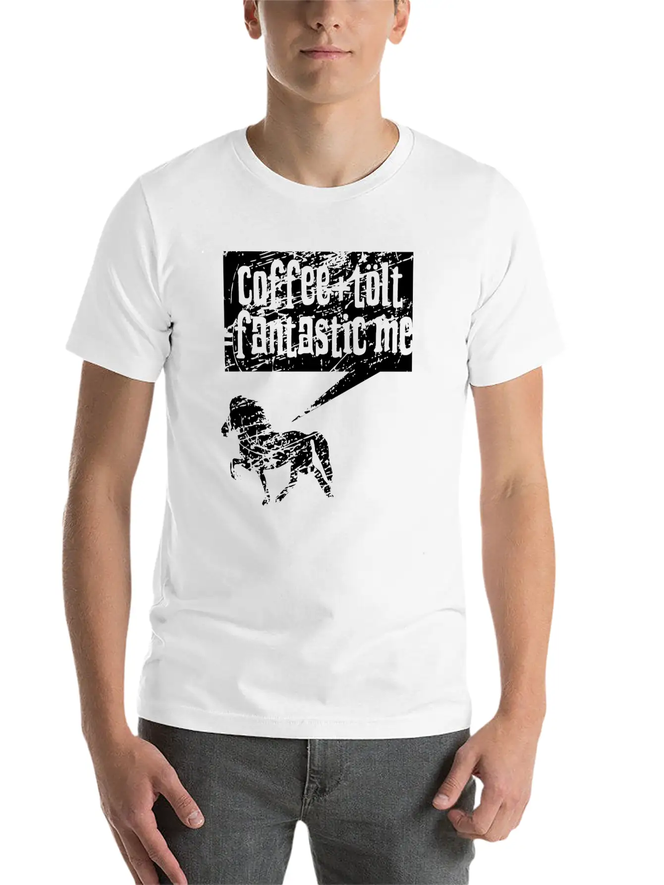 Icelandic Horse: Pony Merch Essential Unisex Summer Tee – Soft Cotton Casual Fit