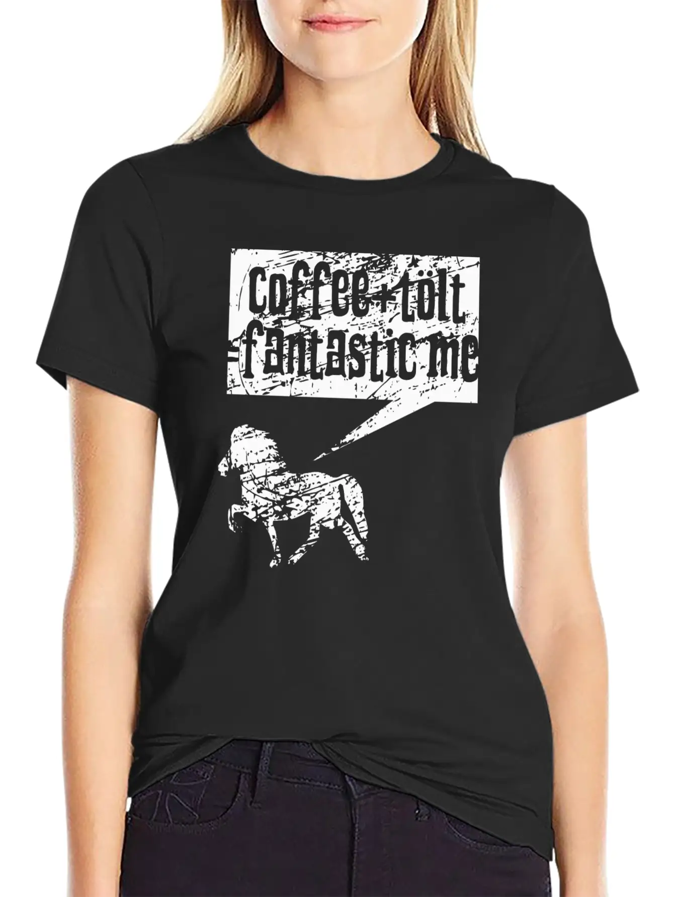 Icelandic Horse: Pony Merch Essential Unisex Summer Tee – Soft Cotton Casual Fit