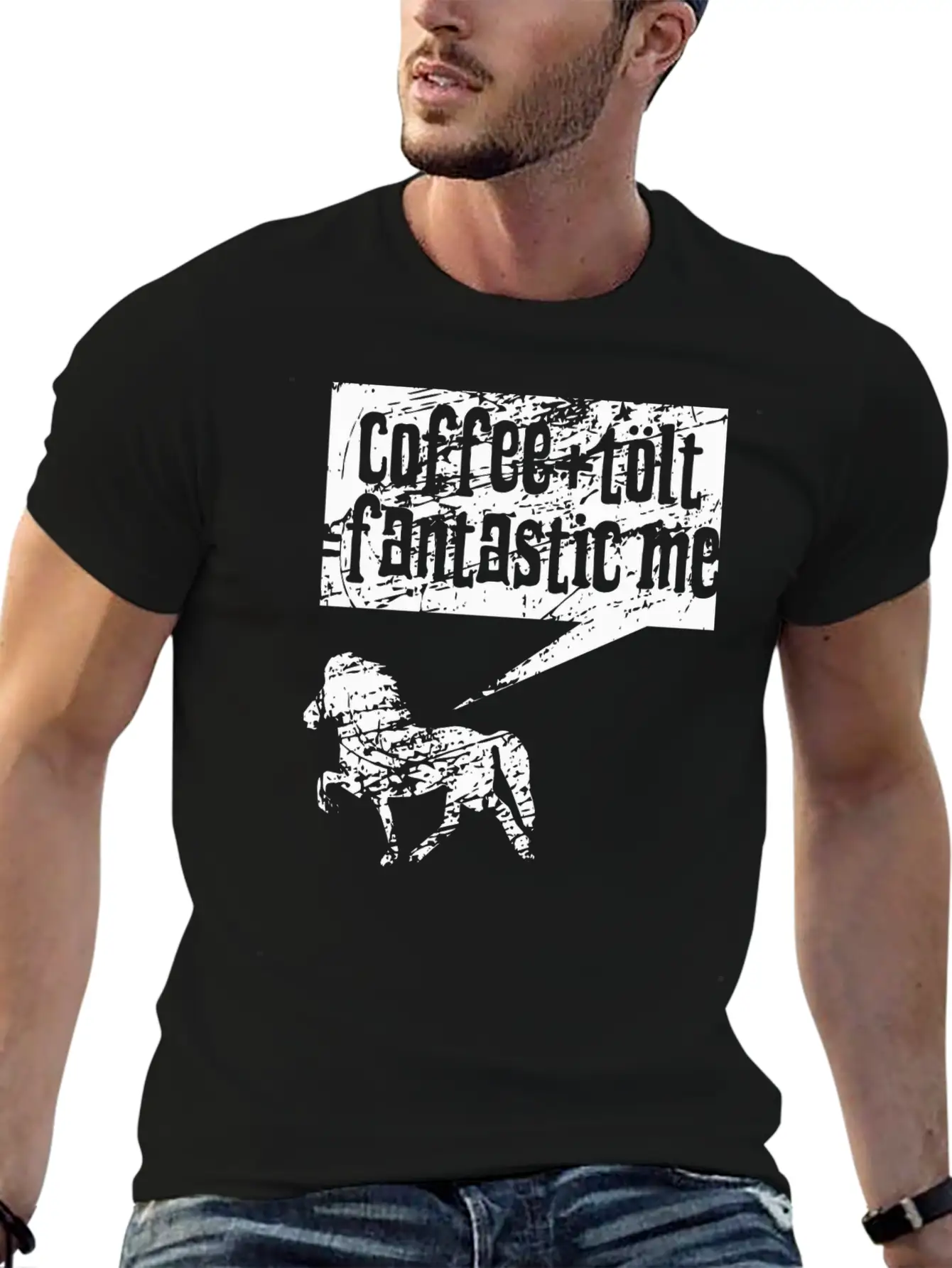 Icelandic Horse: Pony Merch Essential Unisex Summer Tee – Soft Cotton Casual Fit