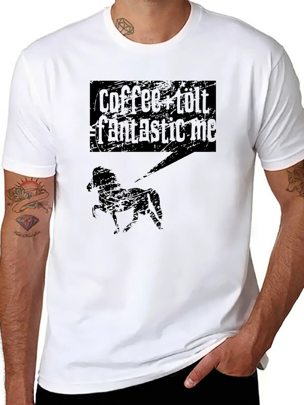 Icelandic Horse: Pony Merch Essential Unisex Summer Tee – Soft Cotton Casual Fit