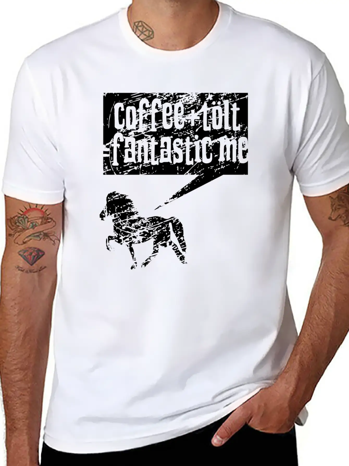 Icelandic Horse: Pony Merch Essential Unisex Summer Tee – Soft Cotton Casual Fit