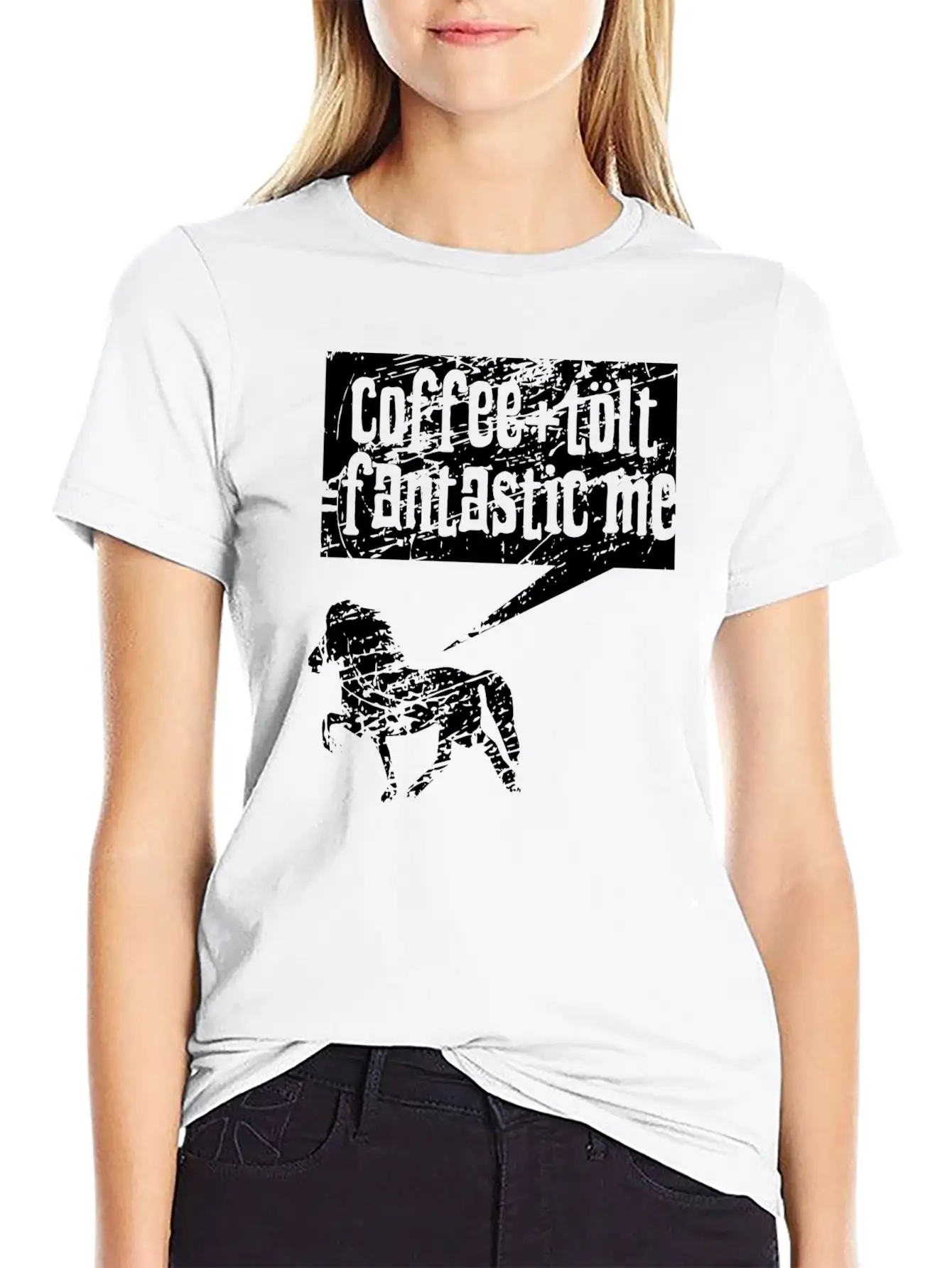 Icelandic Horse: Pony Merch Essential Unisex Summer Tee – Soft Cotton Casual Fit