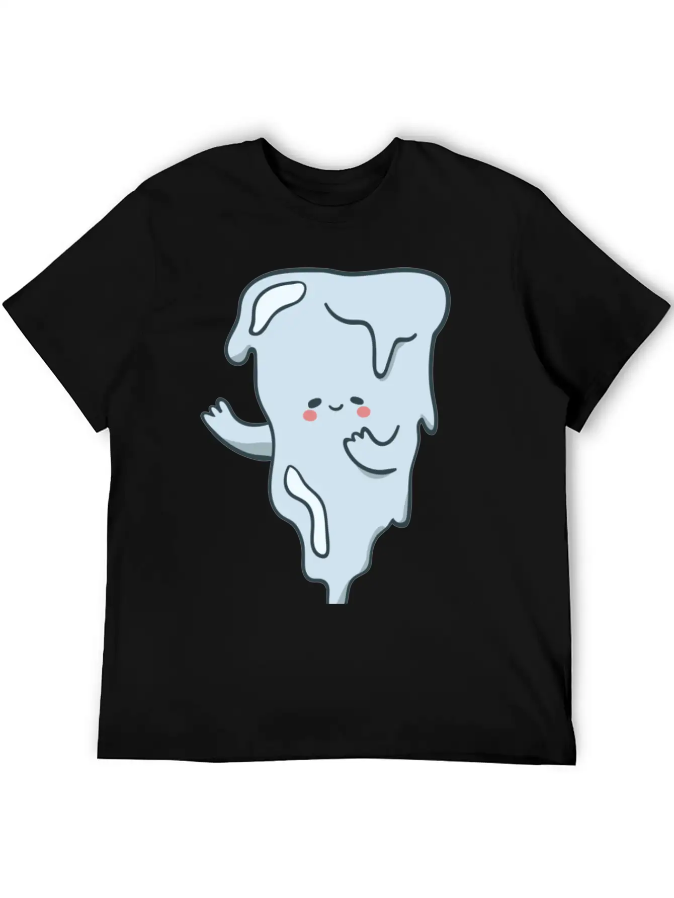 Icicle Cartoon Timeless Short Sleeve Tee – Comfy And Minimalist Design
