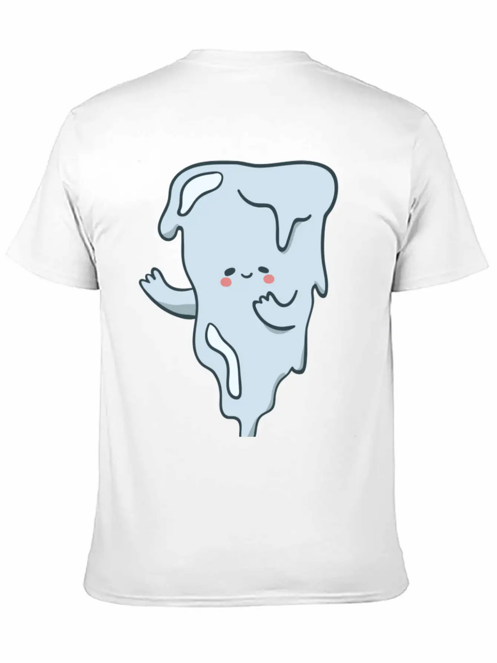 Icicle Cartoon Timeless Short Sleeve Tee – Comfy And Minimalist Design