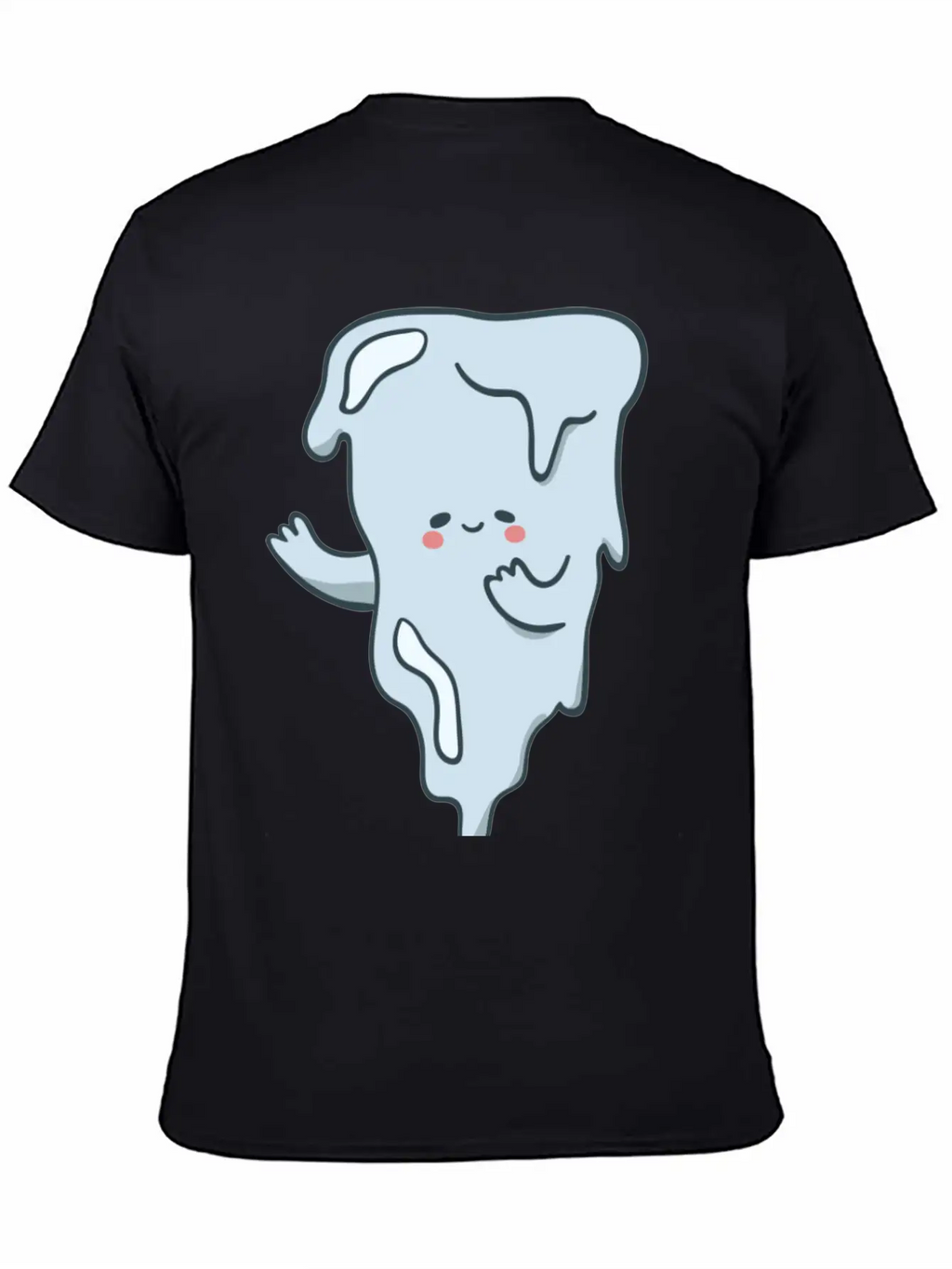 Icicle Cartoon Timeless Short Sleeve Tee – Comfy And Minimalist Design