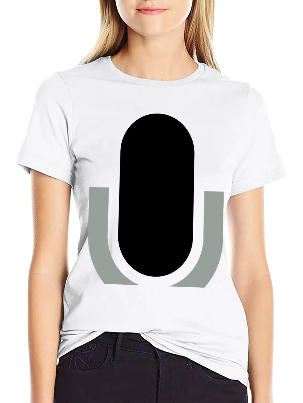 Icon Microphone Clipart Timeless Short Sleeve Tee – Comfy And Minimalist Design