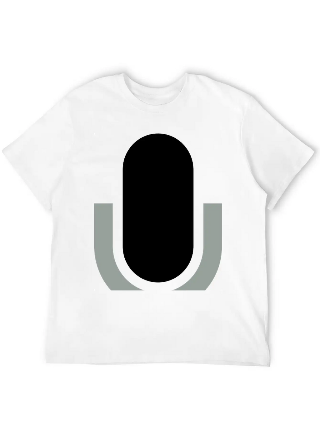 Icon Microphone Clipart Timeless Short Sleeve Tee – Comfy And Minimalist Design