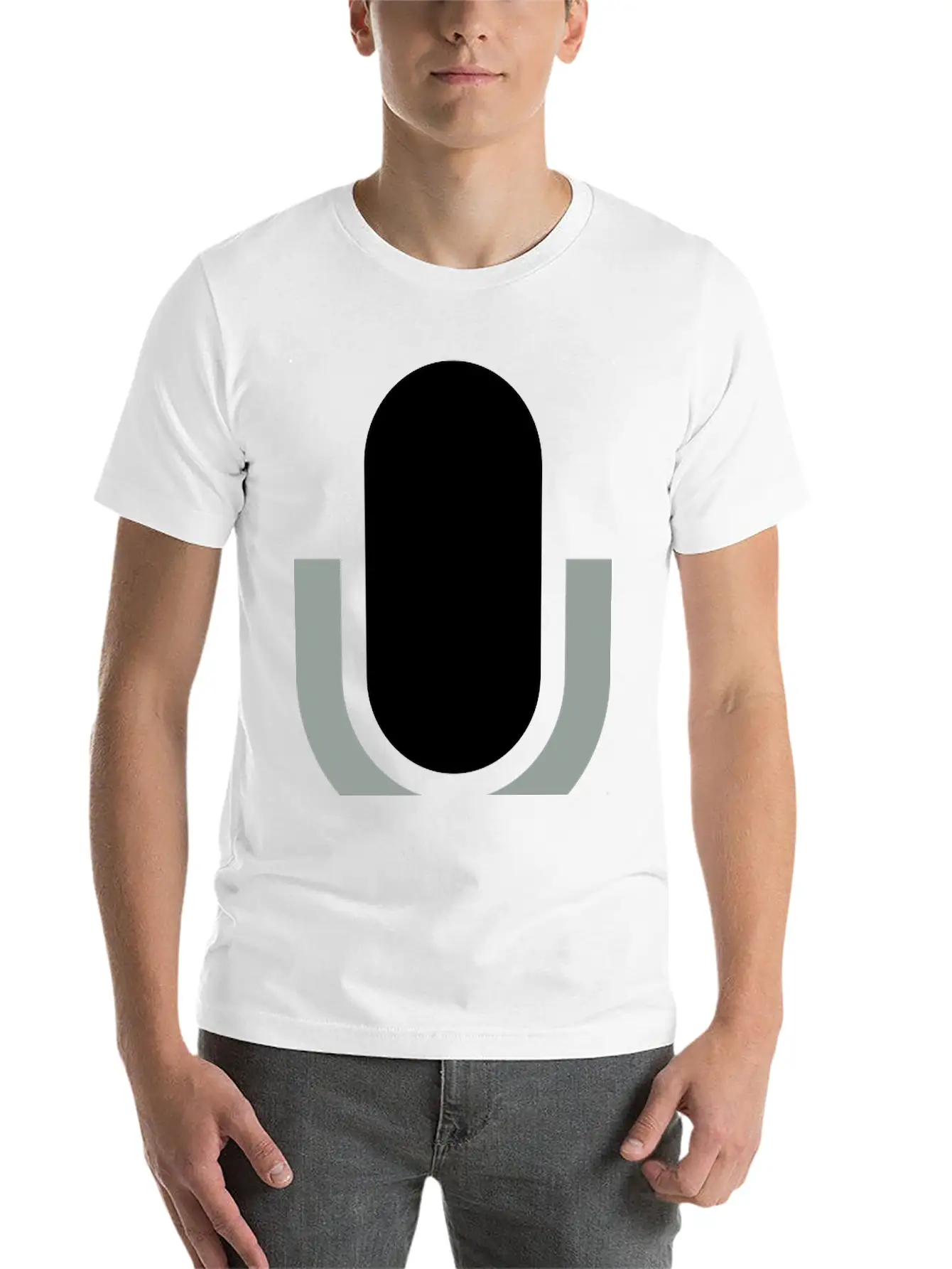 Icon Microphone Clipart Timeless Short Sleeve Tee – Comfy And Minimalist Design