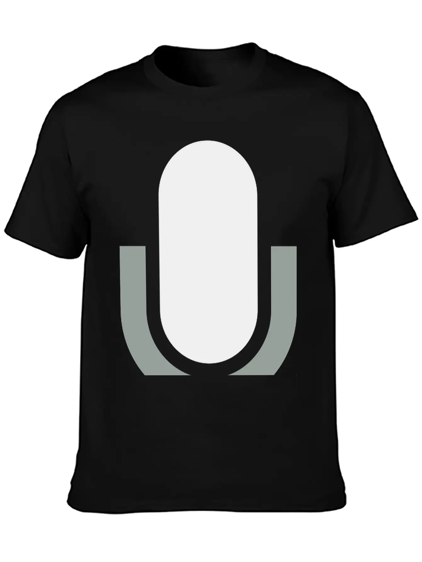 Icon Microphone Clipart Timeless Short Sleeve Tee – Comfy And Minimalist Design