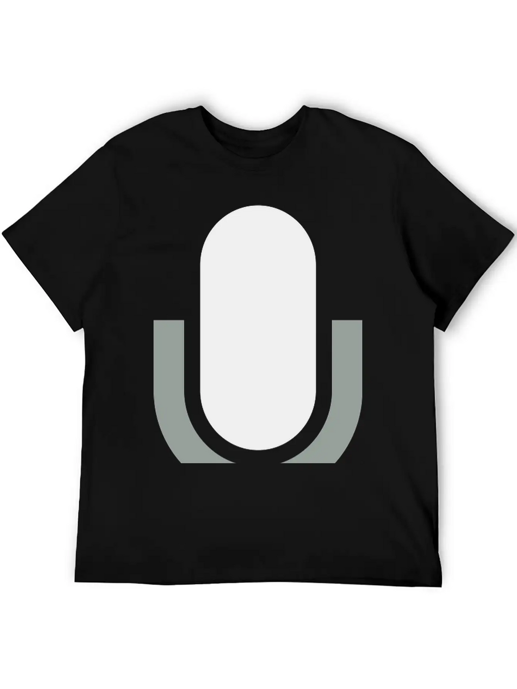 Icon Microphone Clipart Timeless Short Sleeve Tee – Comfy And Minimalist Design