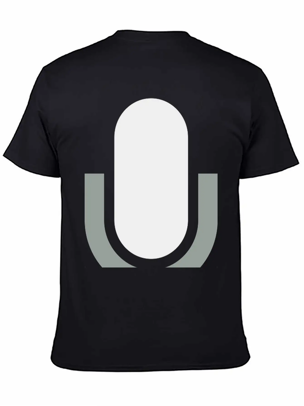 Icon Microphone Clipart Unisex Casual T-Shirt – Clean Design For Daily Comfort