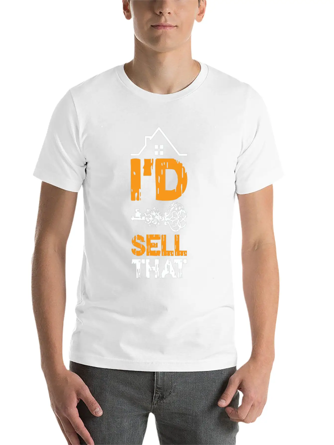 I'd Sell That Key Contract Negotiate Land Real Basic Graphic T-Shirt – Daily Comfort In Soft Cotton