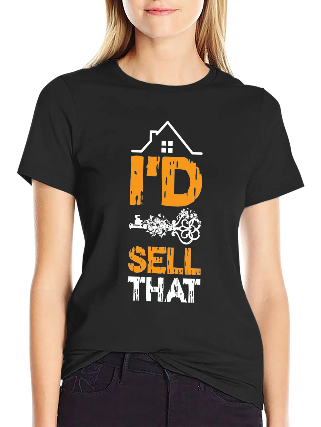 I'd Sell That Key Contract Negotiate Land Real Basic Graphic T-Shirt – Daily Comfort In Soft Cotton