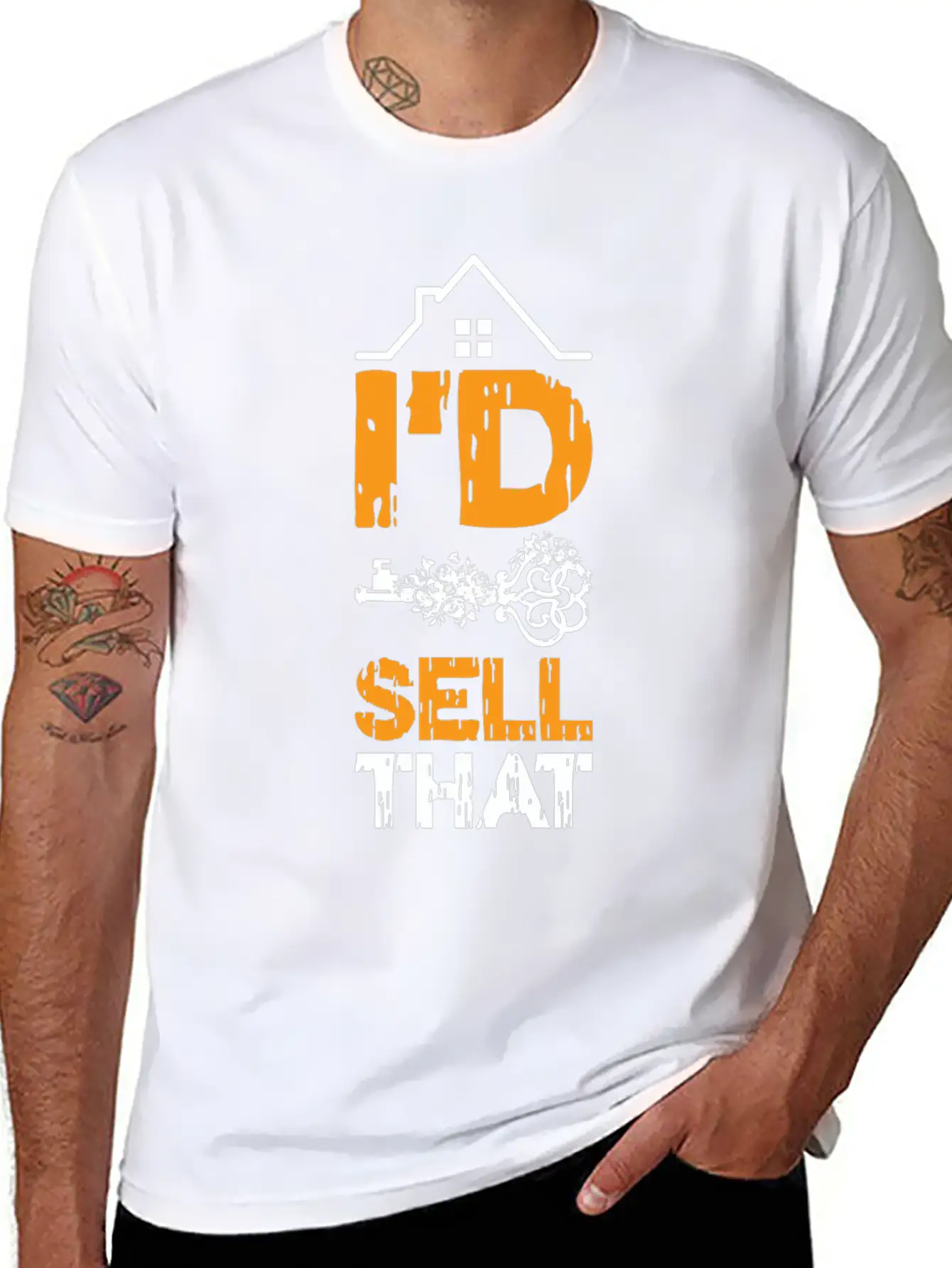 I'd Sell That Key Contract Negotiate Land Real Basic Graphic T-Shirt – Daily Comfort In Soft Cotton