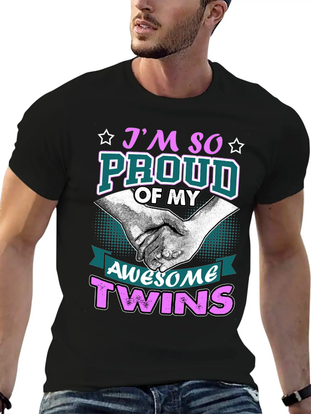 Identical Twins Breathable Soft Cotton T-Shirt – Timeless Casual Look