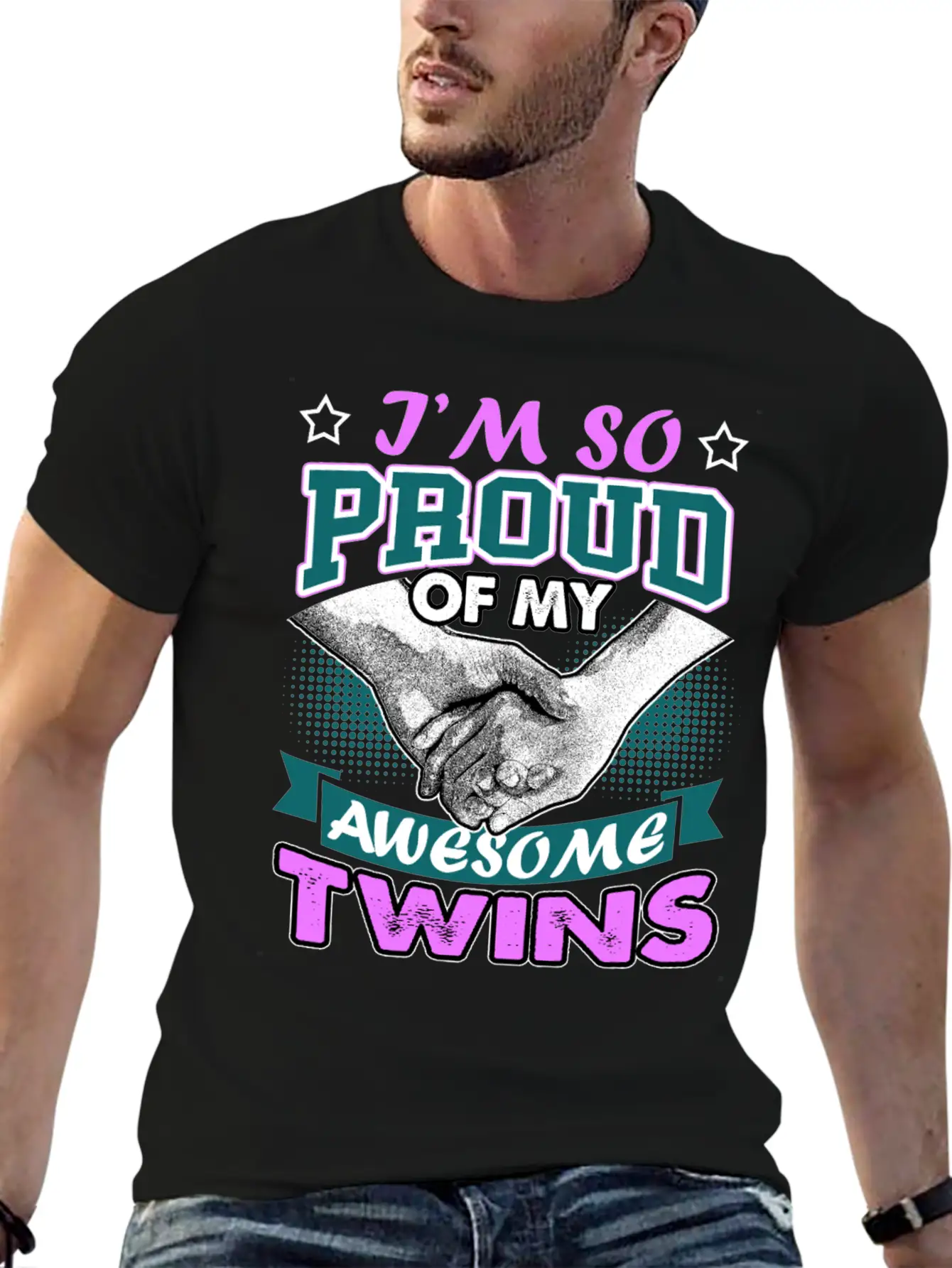 Identical Twins Breathable Soft Cotton T-Shirt – Timeless Casual Look