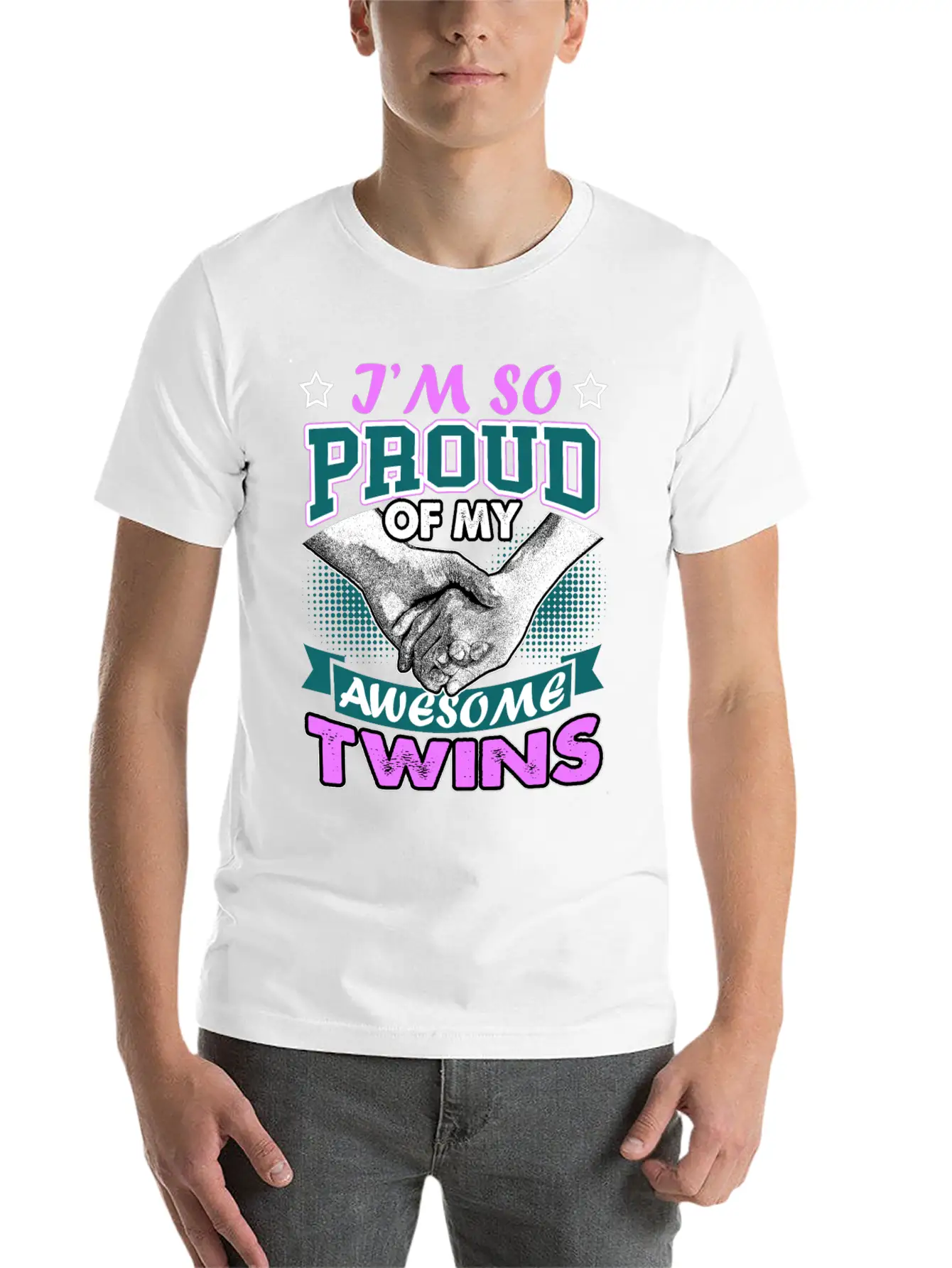 Identical Twins Breathable Soft Cotton T-Shirt – Timeless Casual Look