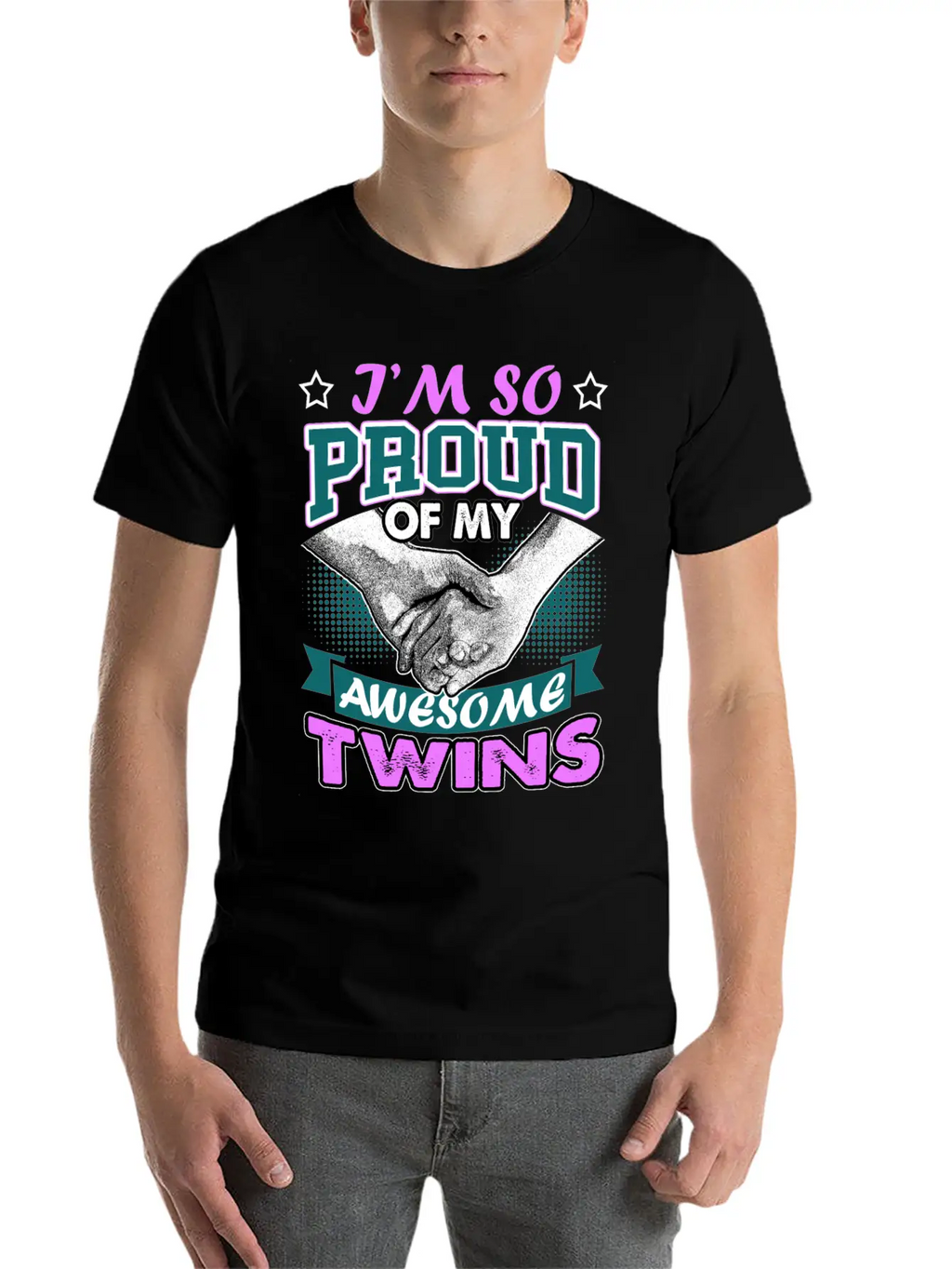 Identical Twins Breathable Soft Cotton T-Shirt – Timeless Casual Look