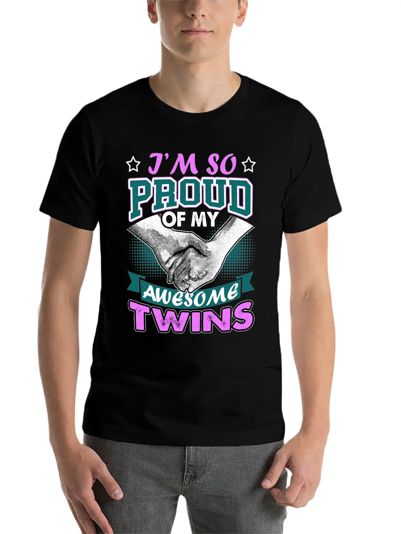Identical Twins Breathable Soft Cotton T-Shirt – Timeless Casual Look