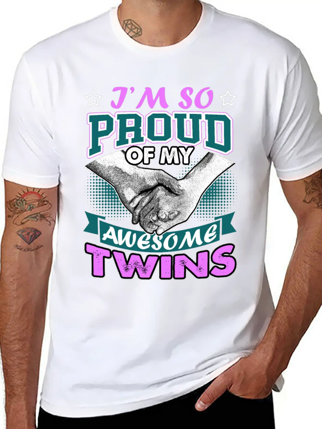 Identical Twins Breathable Soft Cotton T-Shirt – Timeless Casual Look