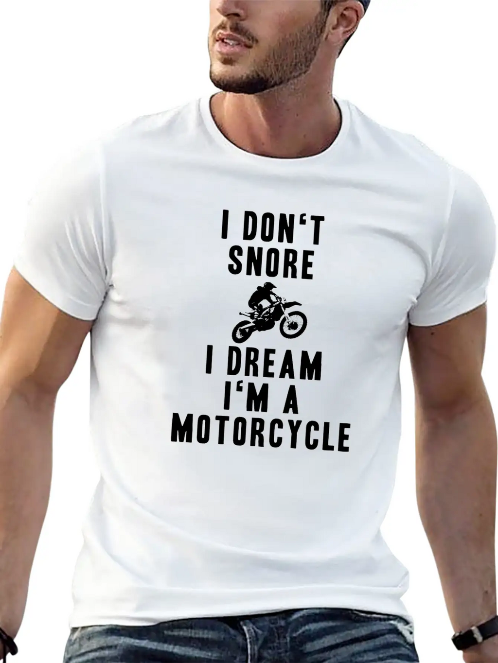 Identify As Motorcycle Stylish Everyday T-Shirt – Unisex Basic Cotton Tee