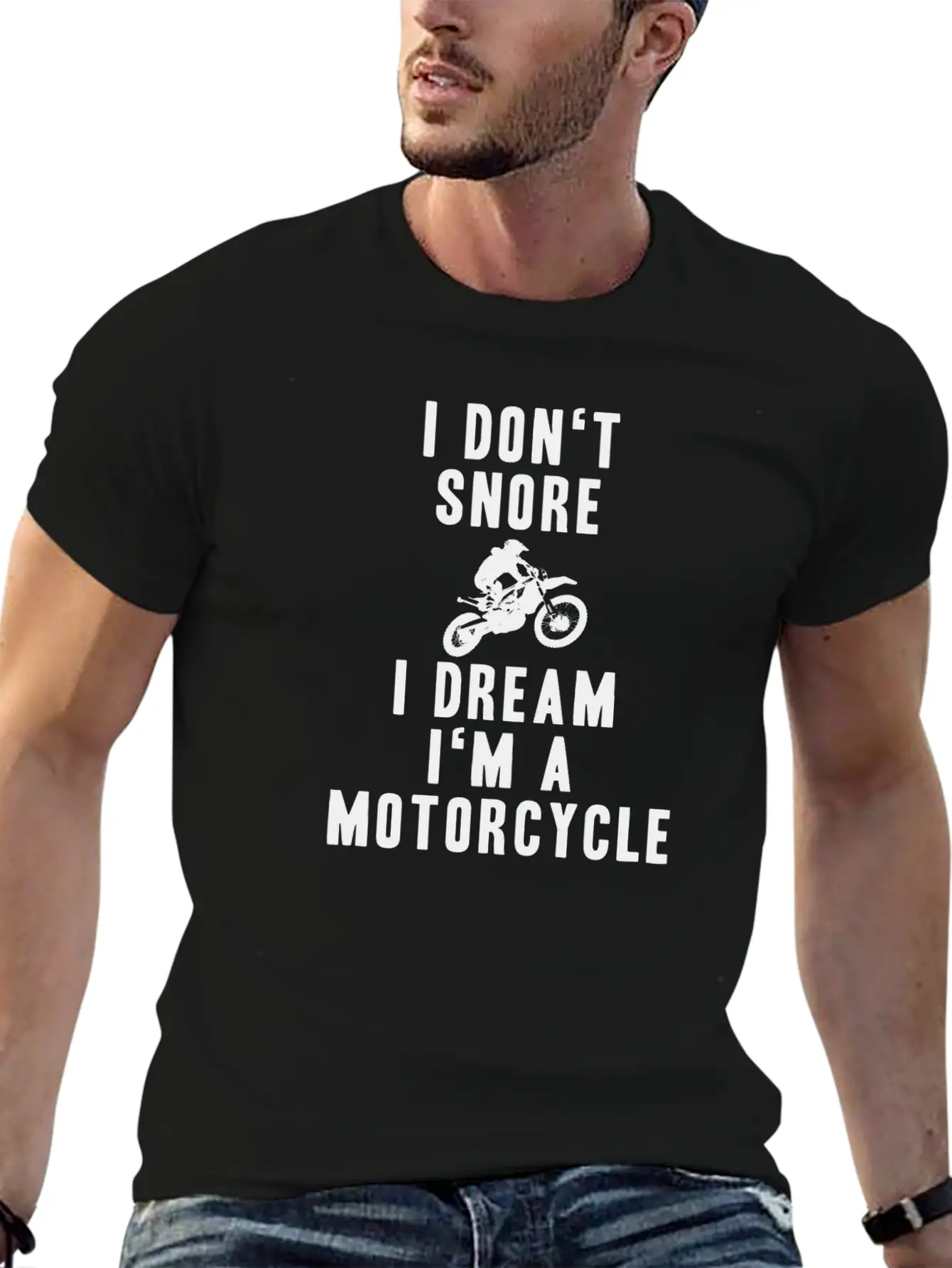 Identify As Motorcycle Stylish Everyday T-Shirt – Unisex Basic Cotton Tee
