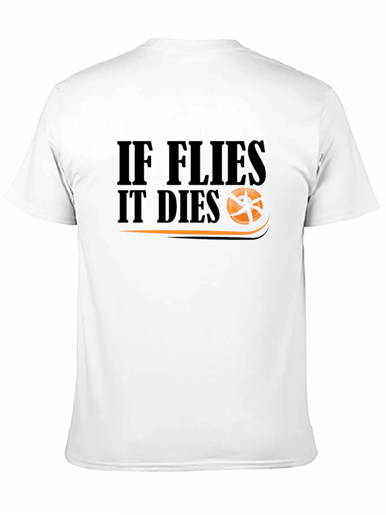 If Flies It Dies Skeet Shooting Funny Design Gift Classic Cotton Tee – Unisex Comfort For Any Season