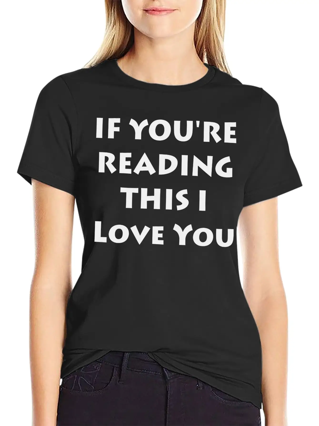 If You're Reading This.. Breathable Graphic T-Shirt – Perfect For Casual Days