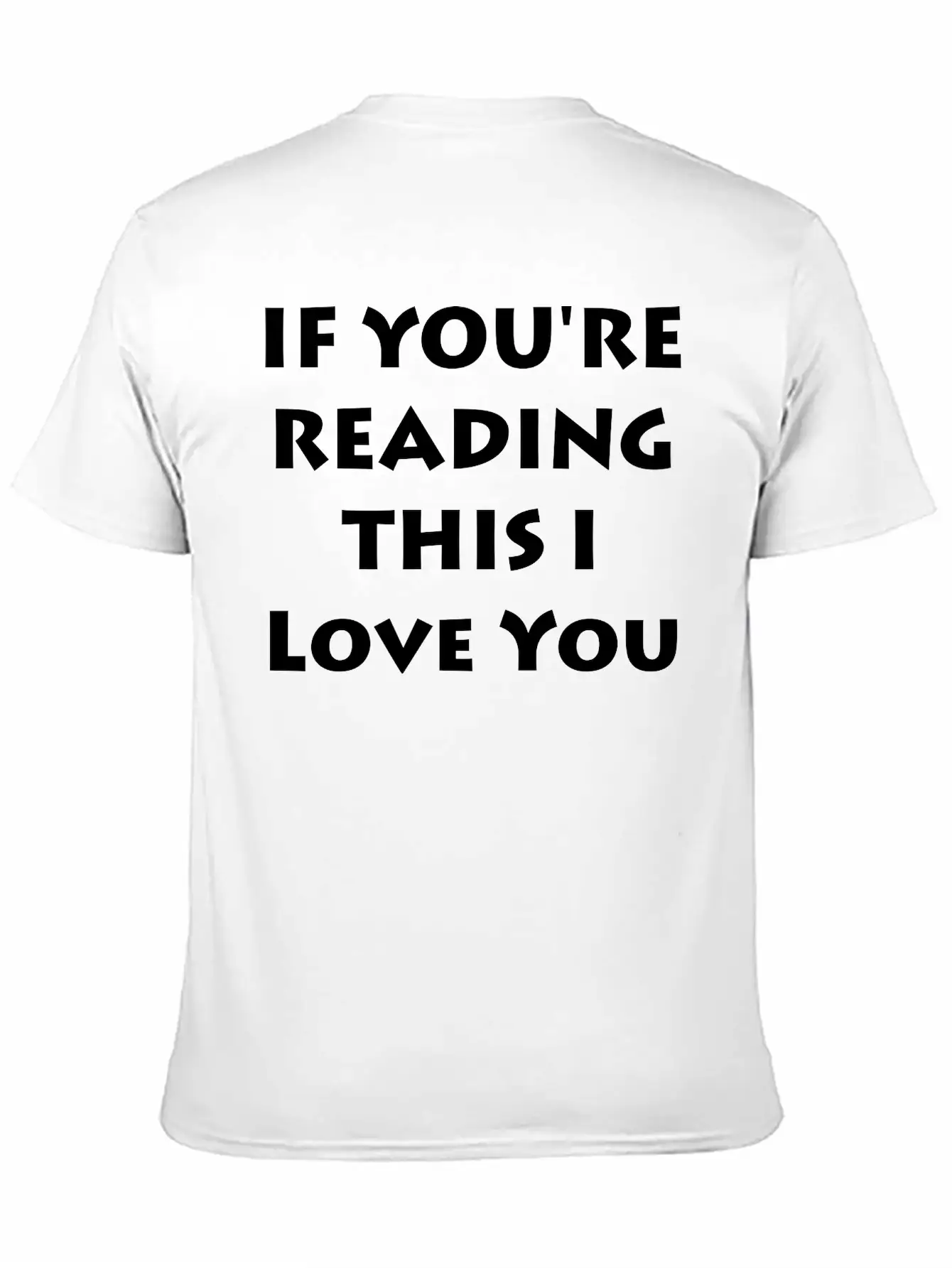 If You're Reading This.. Breathable Graphic T-Shirt – Perfect For Casual Days