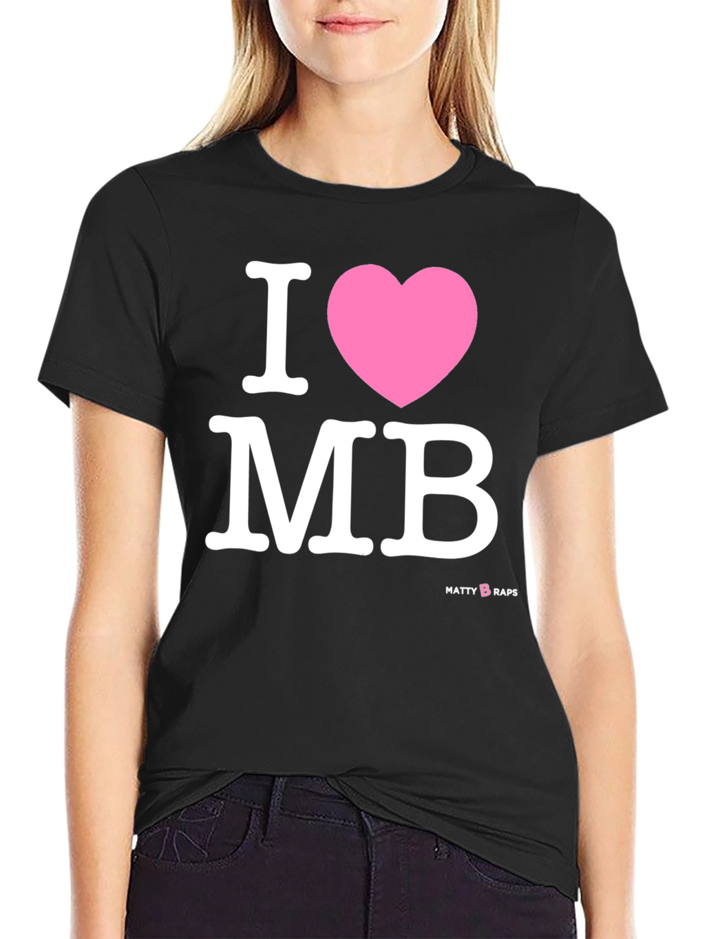 I Heart MB Black T-Shirt