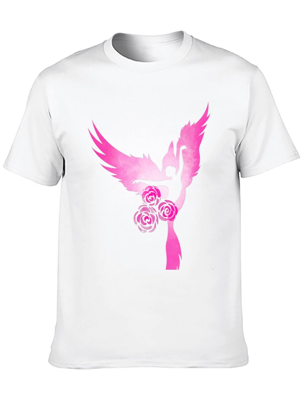 Angel Dancer Graphic Tee - Black T-Shirt