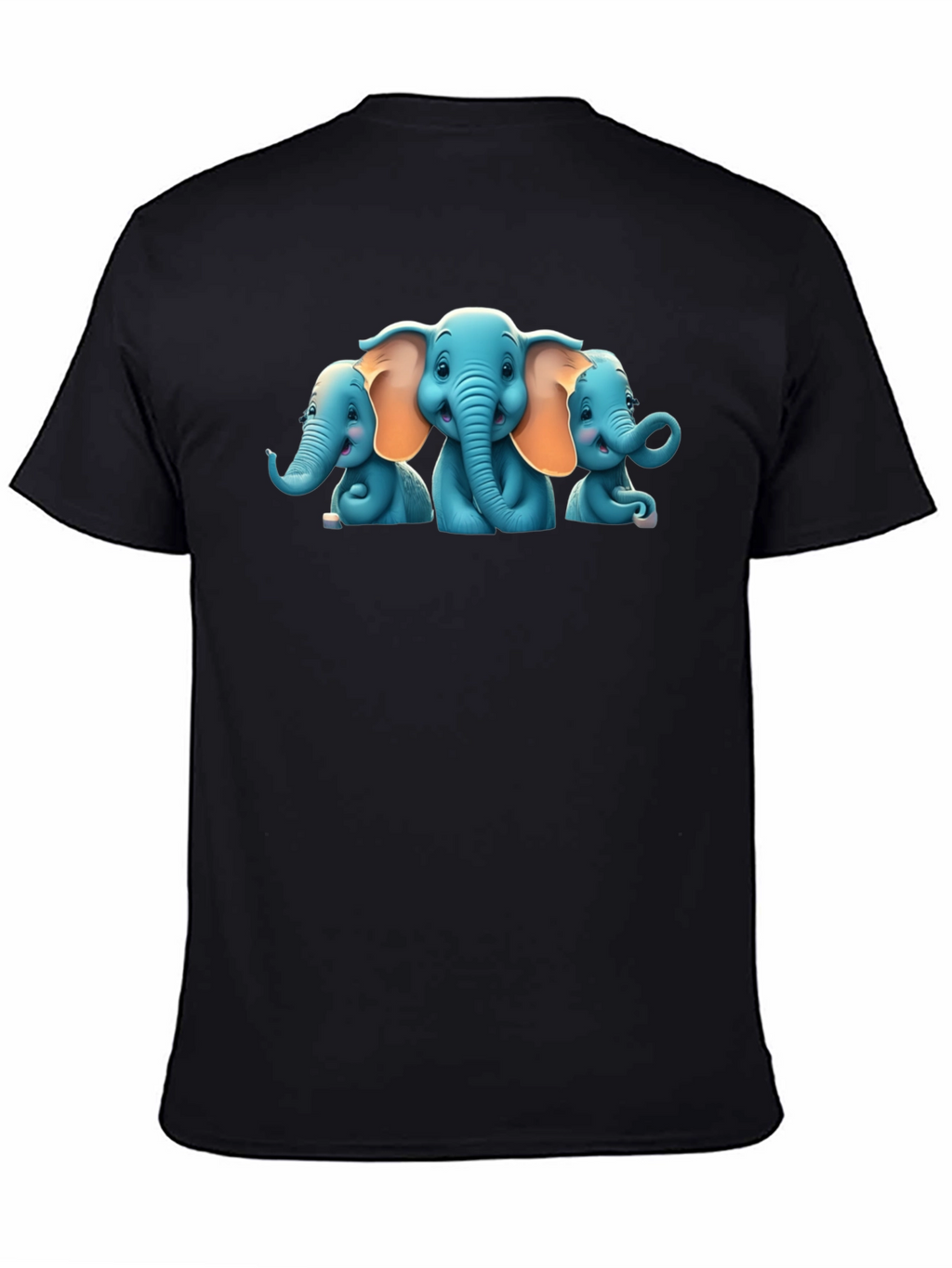 Cute Elephant Cartoon T-Shirt